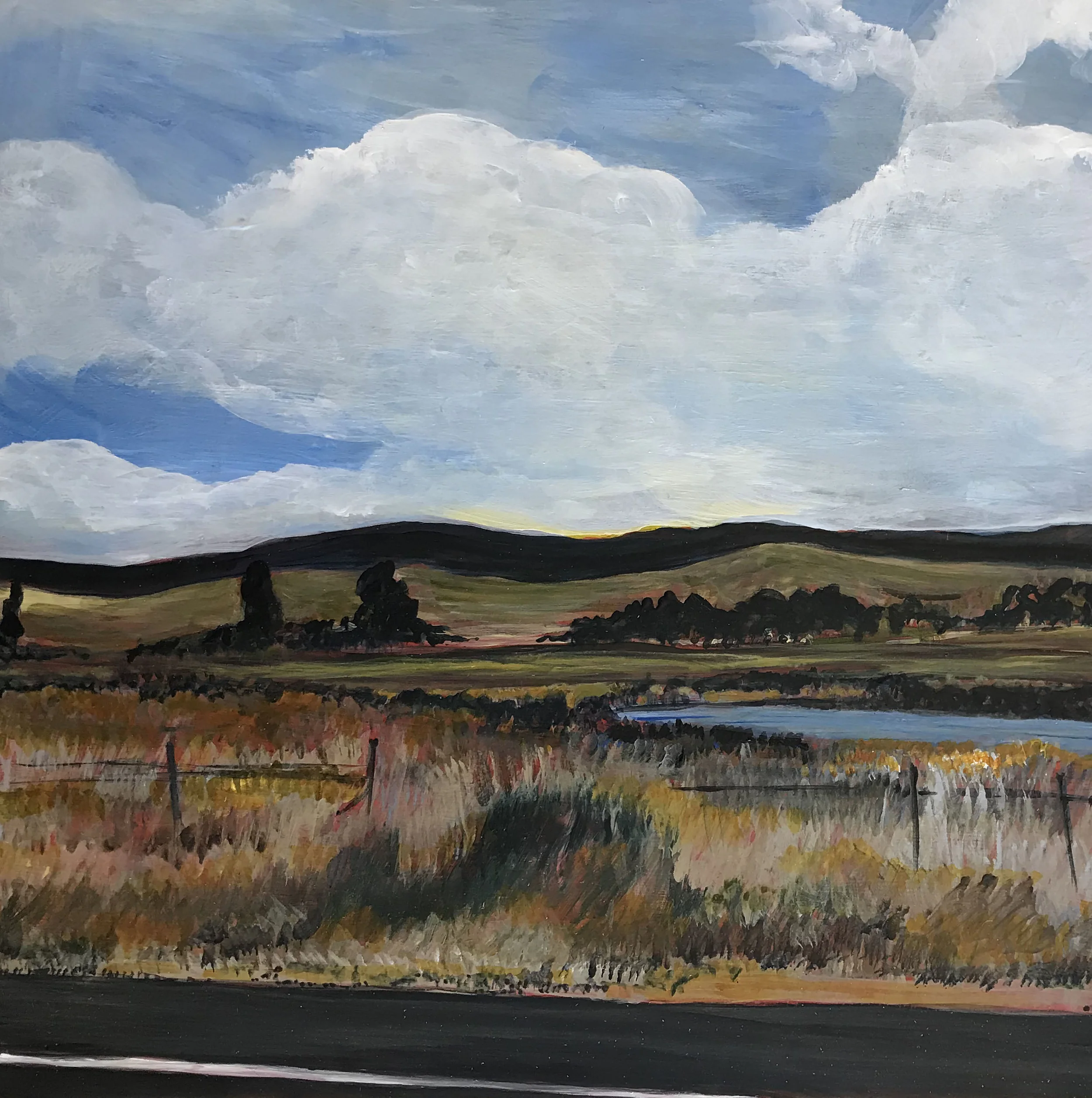 Coming into Canberra, 2018