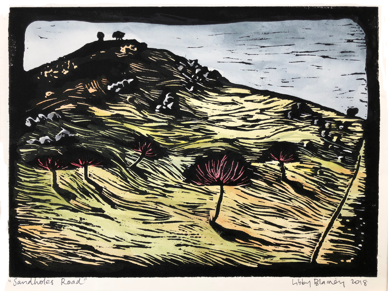 Libby Blainey, Sandholes Road, 2018