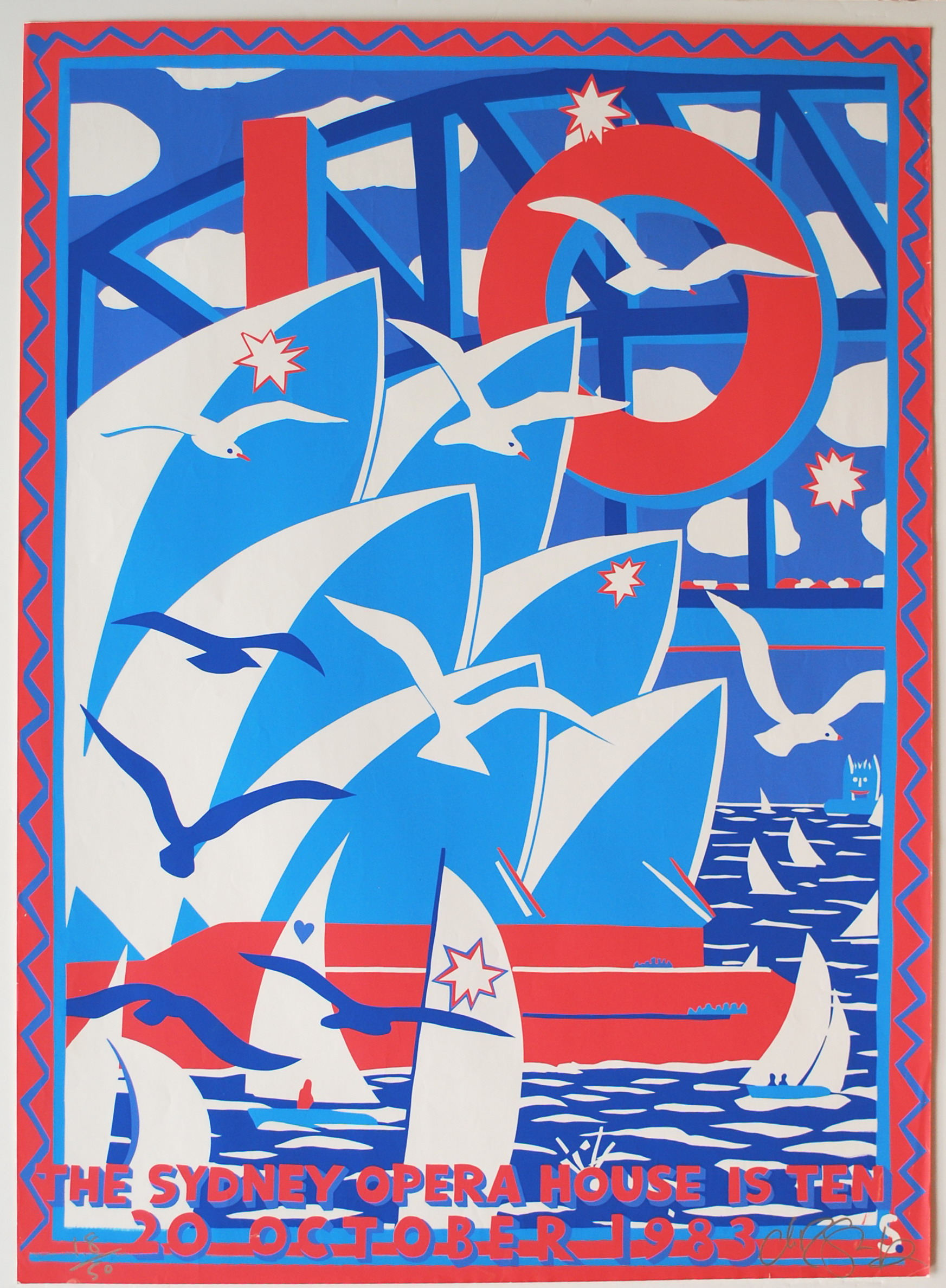 The Sydney Opera House is Ten, 1983
