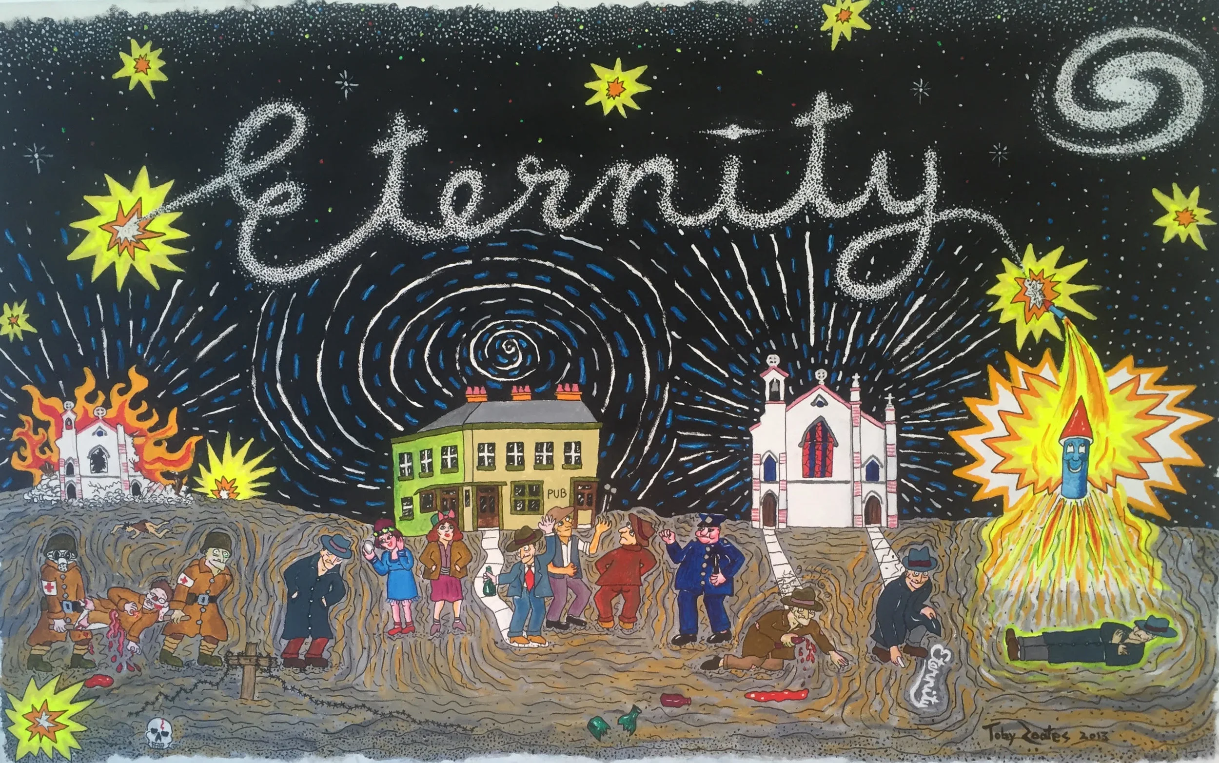 TOBY ZOATES, Dust to Dust, 2014