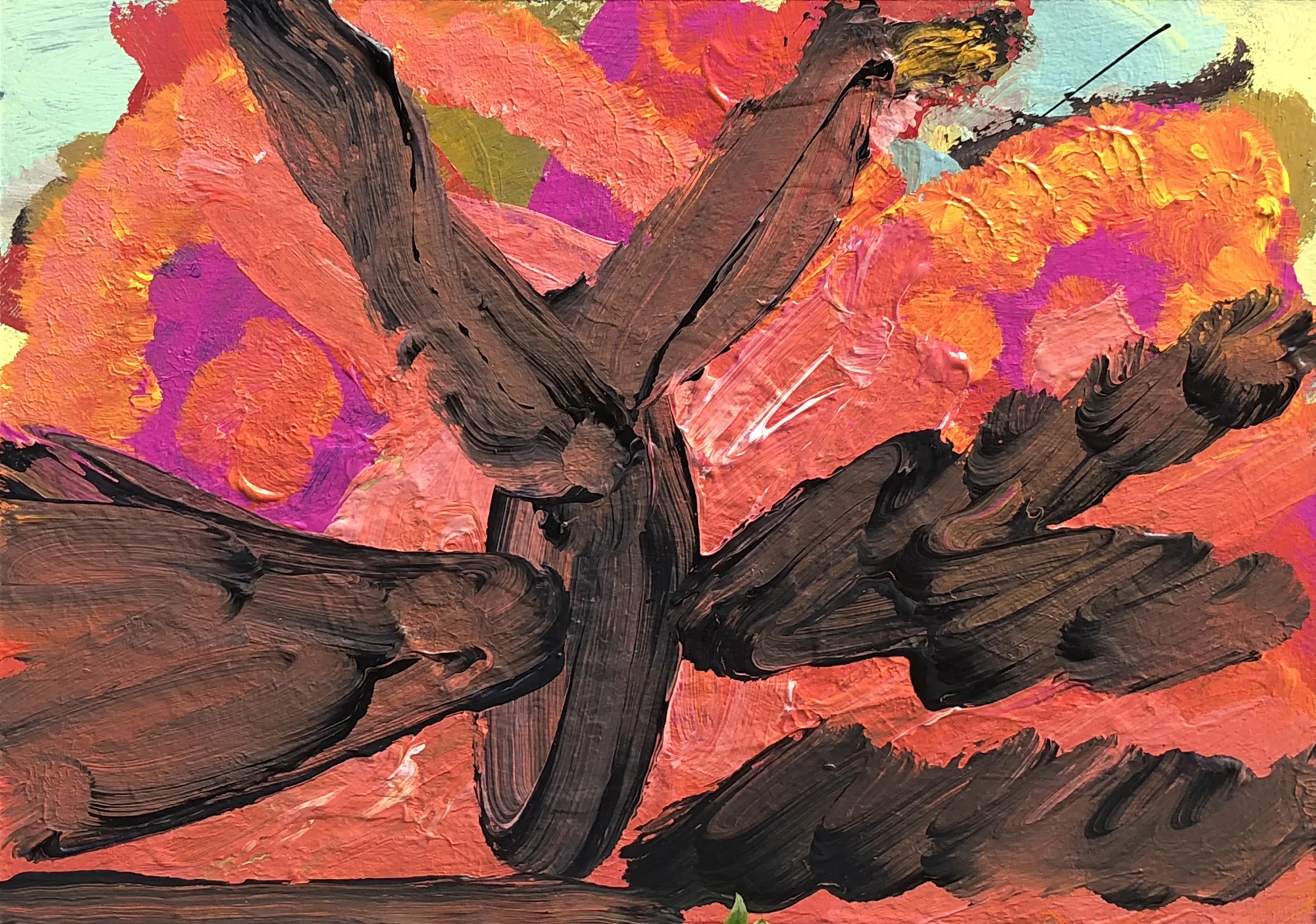 John Reid, Ablaze, 2018