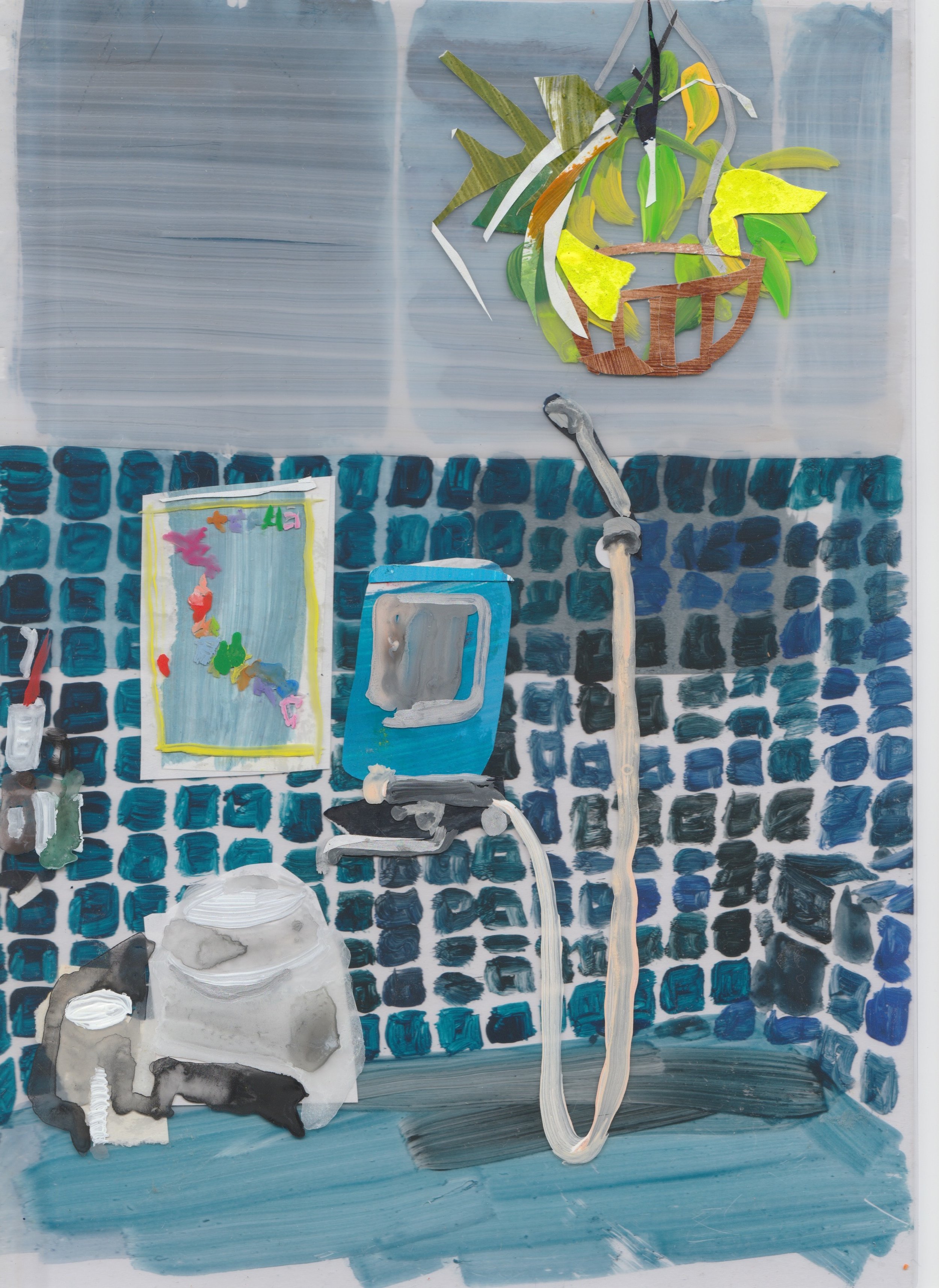 Genevieve Harnett, Shower Map, 2017