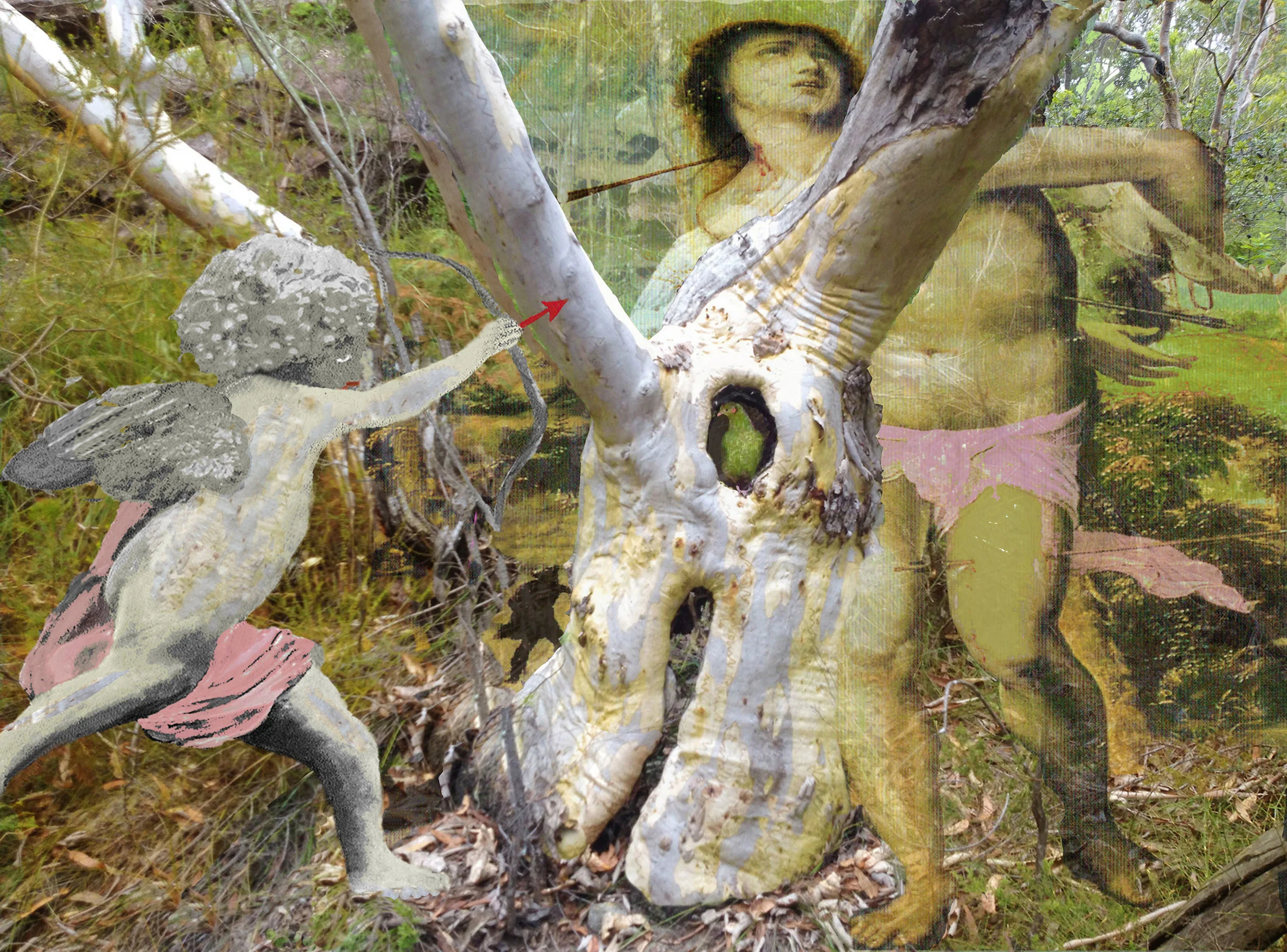Cupid To The Rescue, completed 2019, edition of five