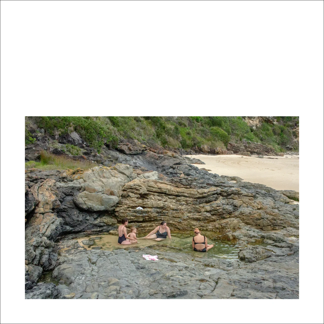 Bathers (Kim, Arlo, Tonee & Paz), Lighthouse Beach, 2018