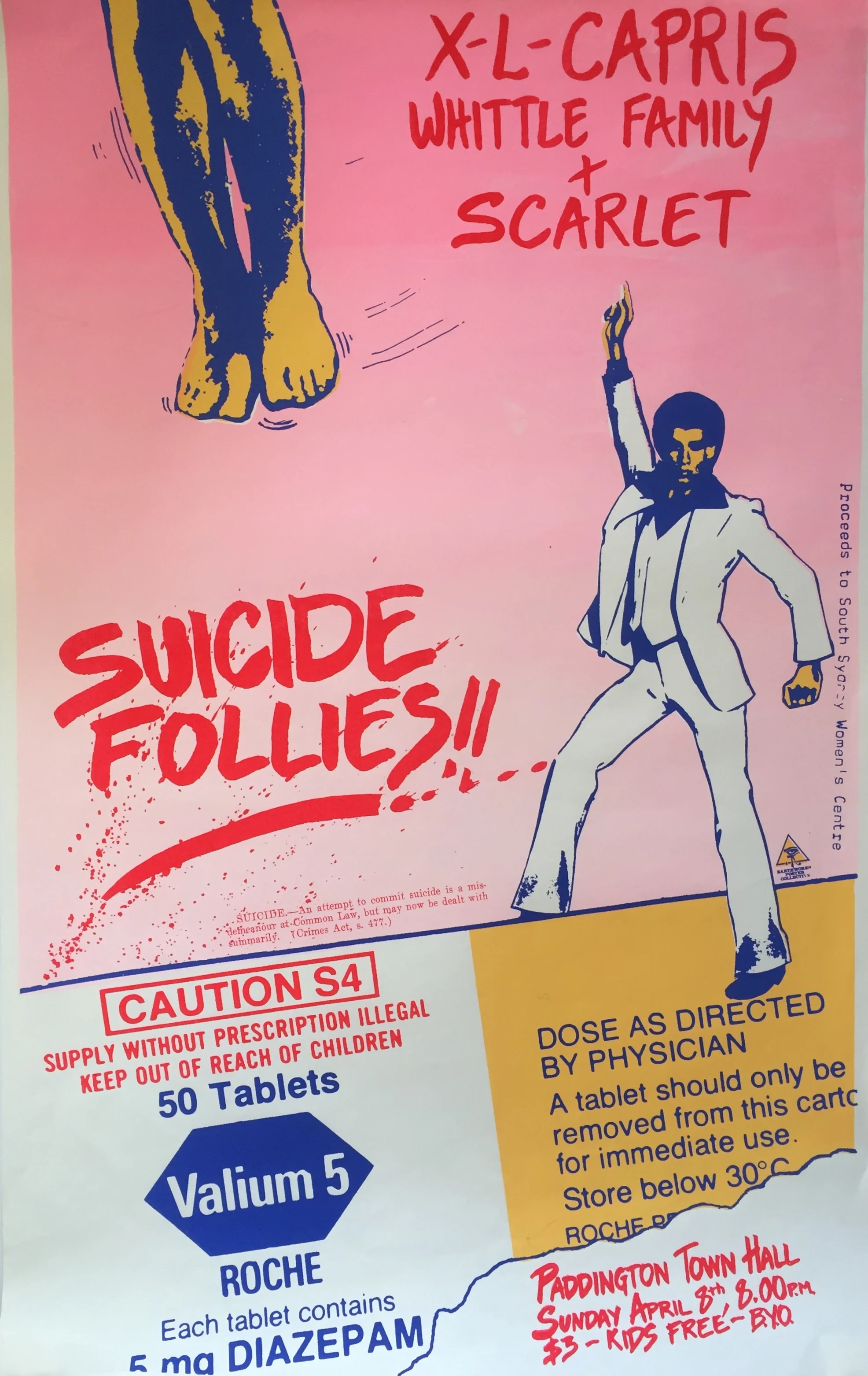 Suicide Follies, XL Capris, Whittle Family and Scarlet (circa 1978)