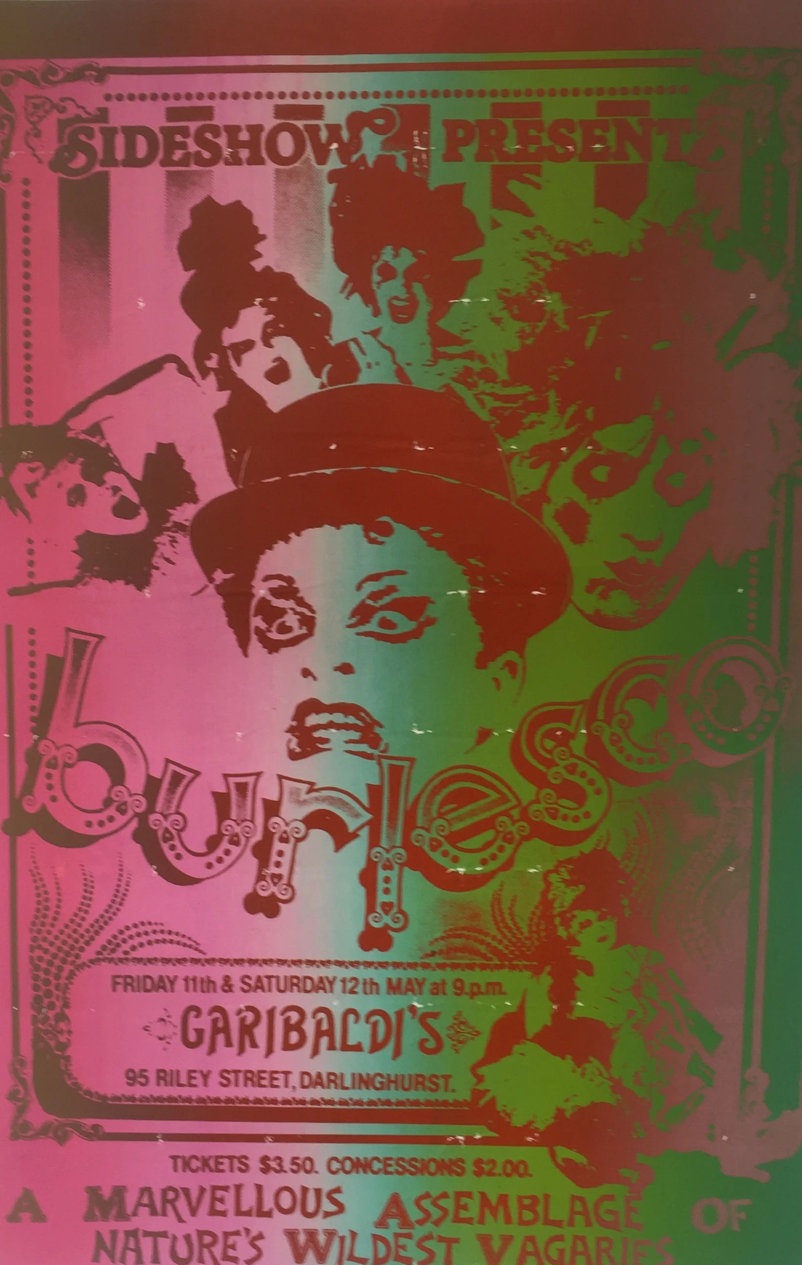 Sideshow presents Burlesco at Garibaldi’s