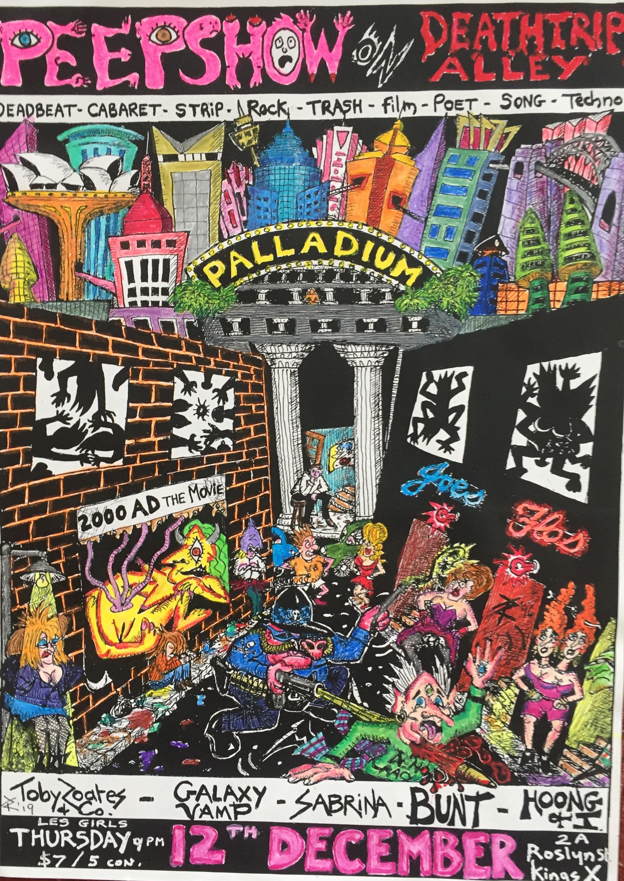 Peepshow on Deathtrap Alley