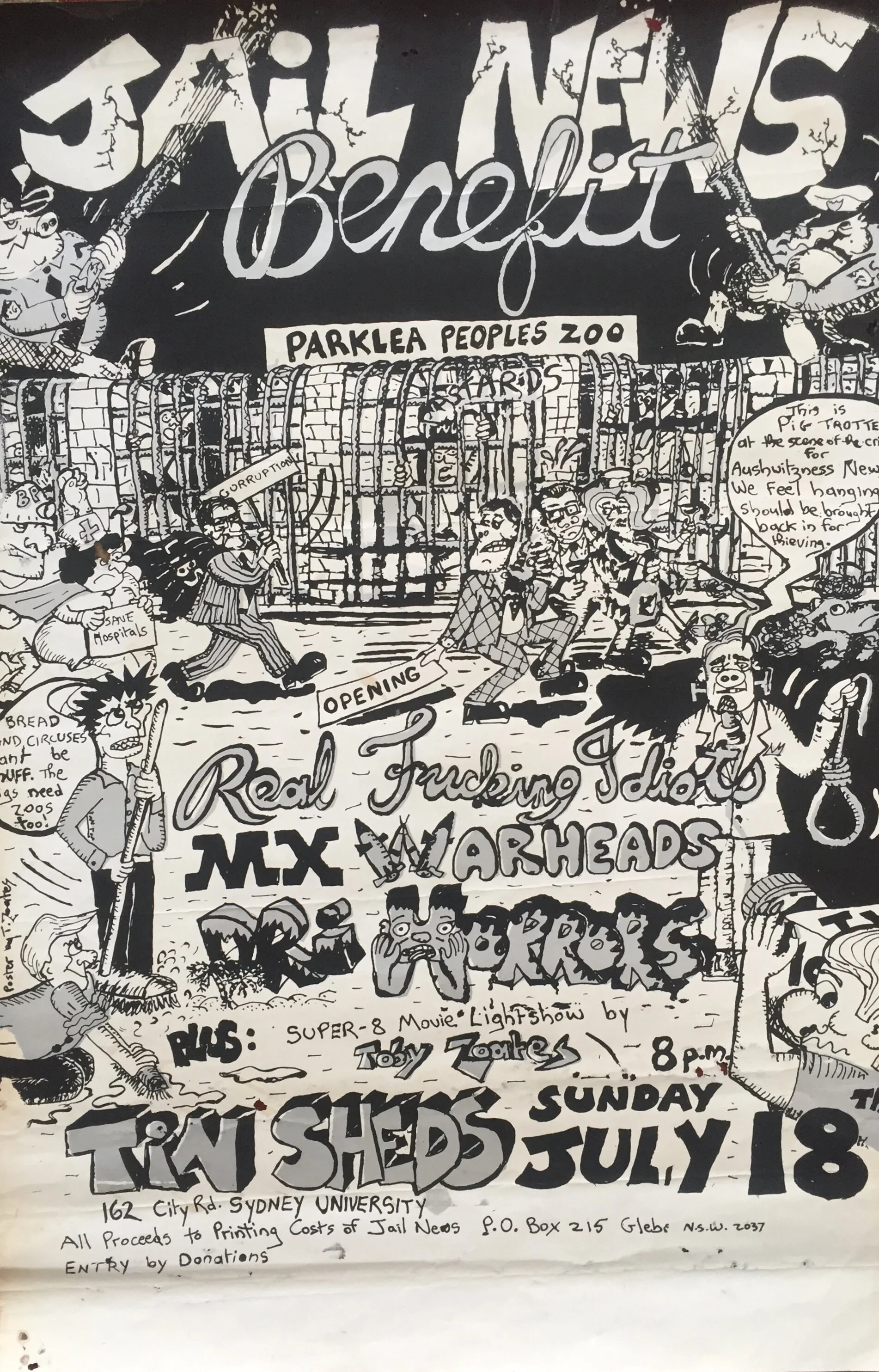 Jail News Benefit, 1992