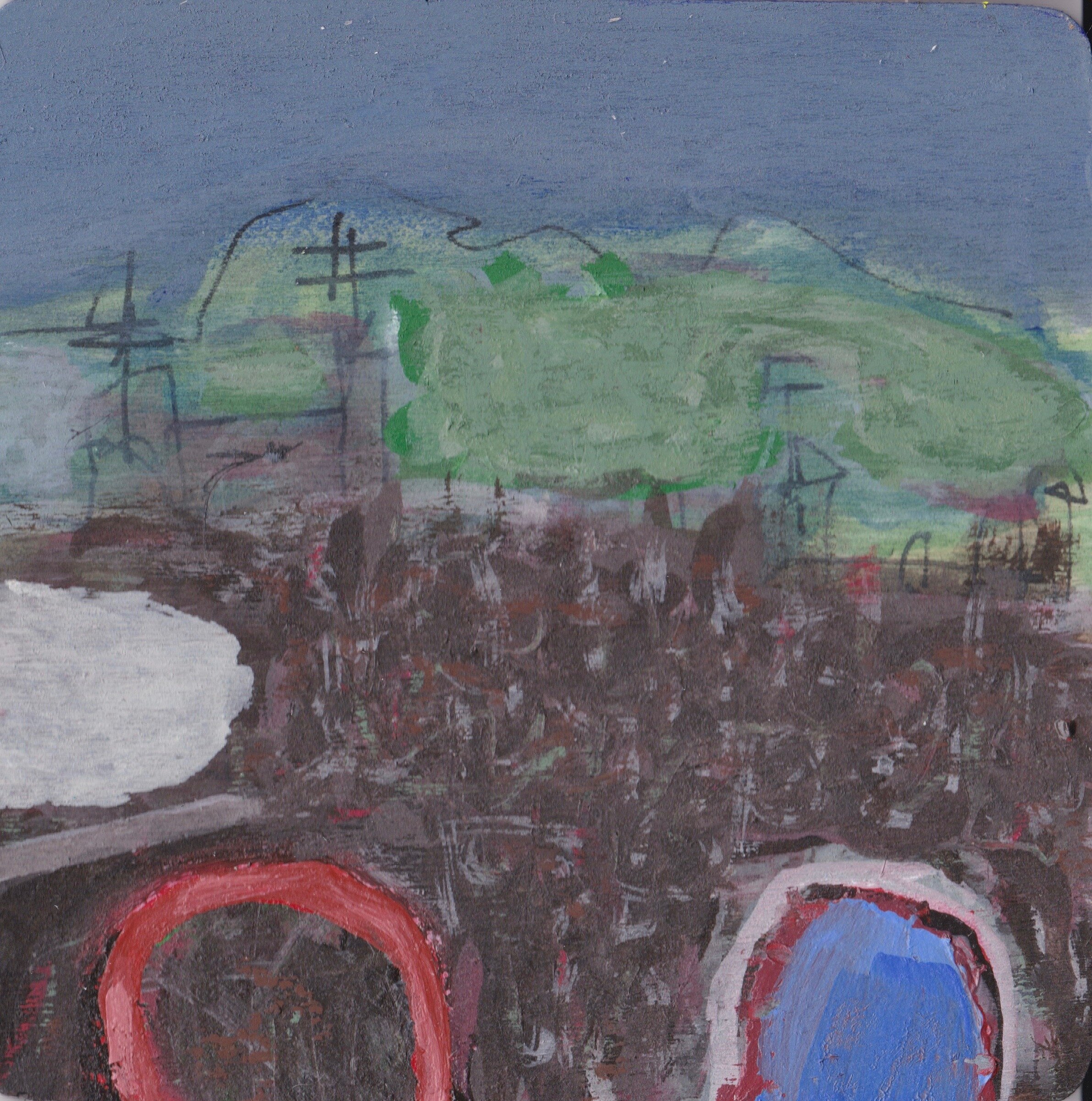 Paul Livingston, Arthurs Seat (From Edinburgh Castle) 2017