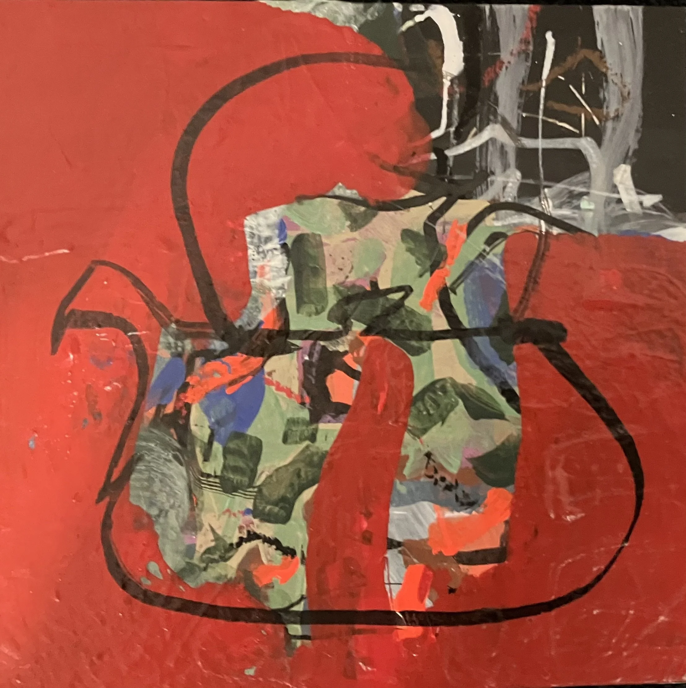  "Distilled Life 3, 2024, acrylic on art board, 15 x 15cm  price:&nbsp; $475.00 