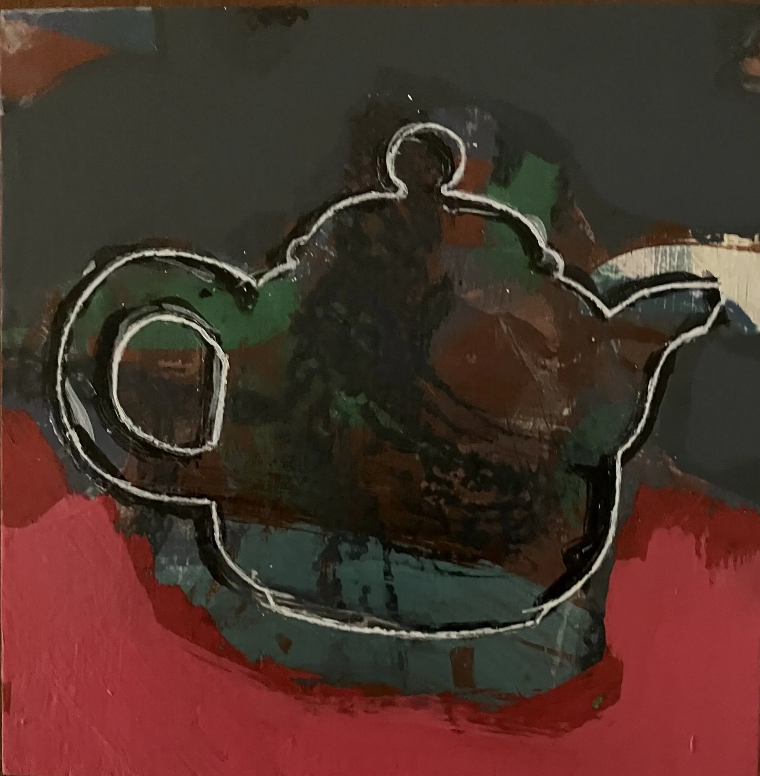  "Distilled Life 6", 2024, acrylic on art board, 15 x 15cm  SOLD price:&nbsp; $475.00 