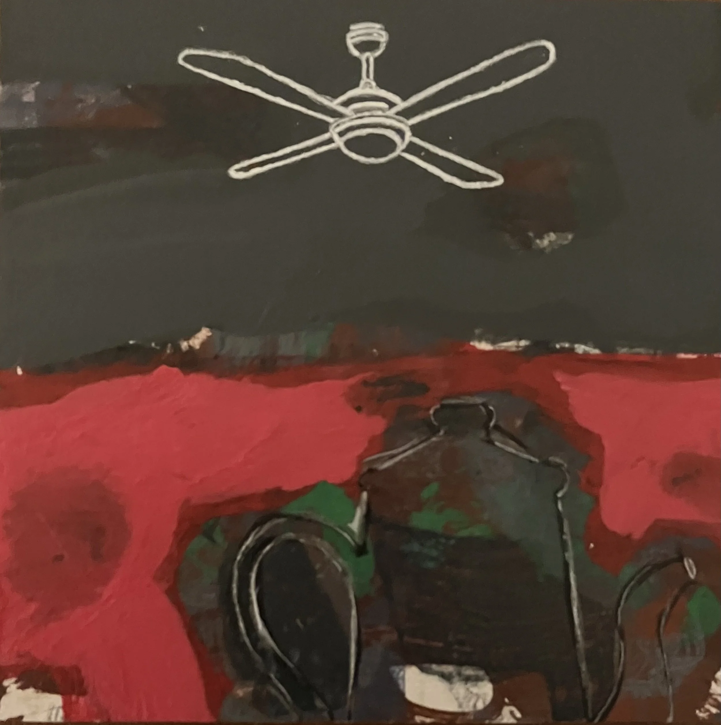  "Distilled Life 7", 2024, acrylic on art board, 15 x 15cm  SOLD price:&nbsp; $475.00 