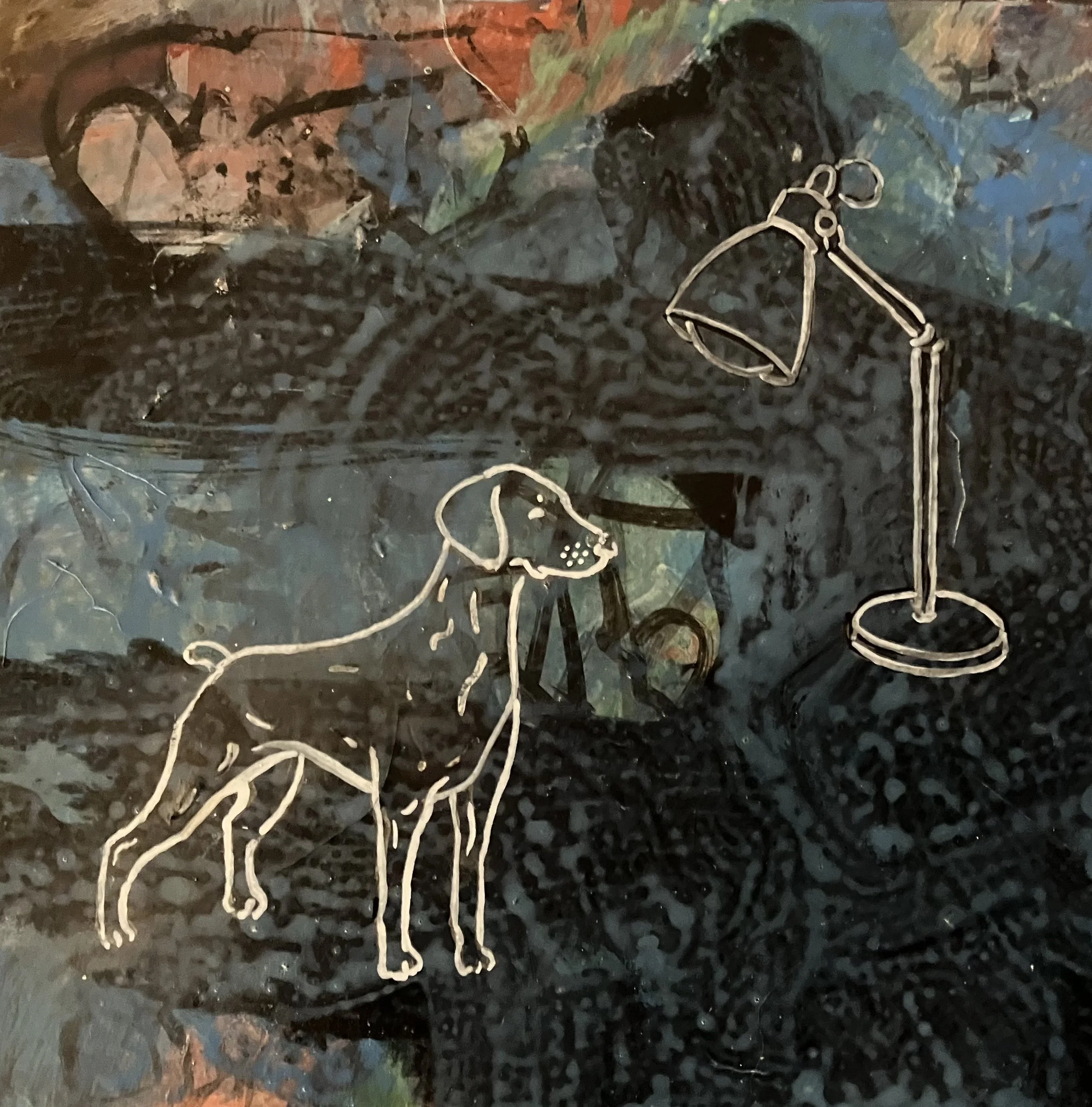  "Distilled Life 15", 2024, acrylic on art board, 15 x 15cm  SOLD price:&nbsp; $475.00 