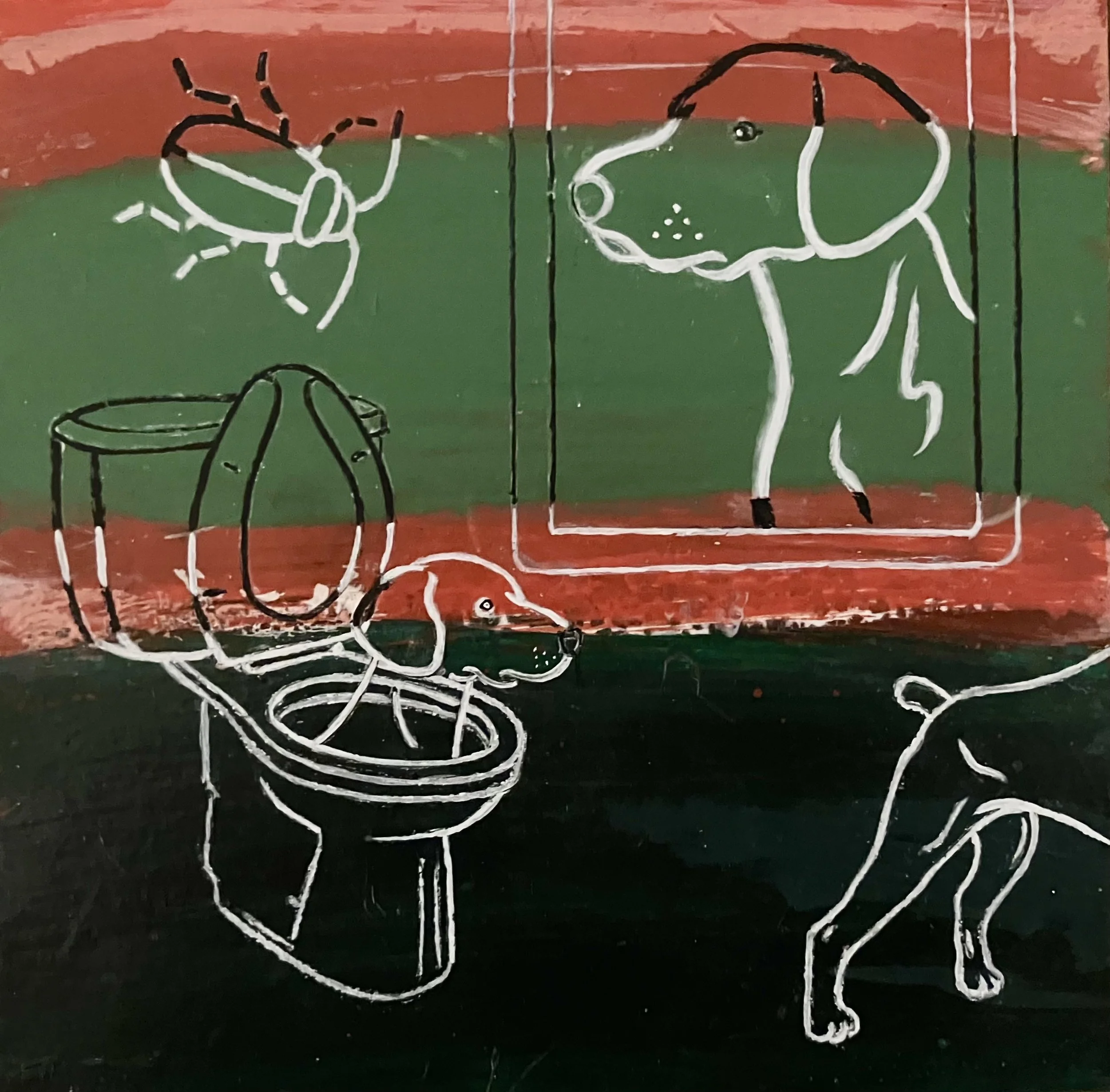  "Distilled Life 37", 2024, acrylic on art board, 15 x 15cm  SOLD price:&nbsp; $475.00 