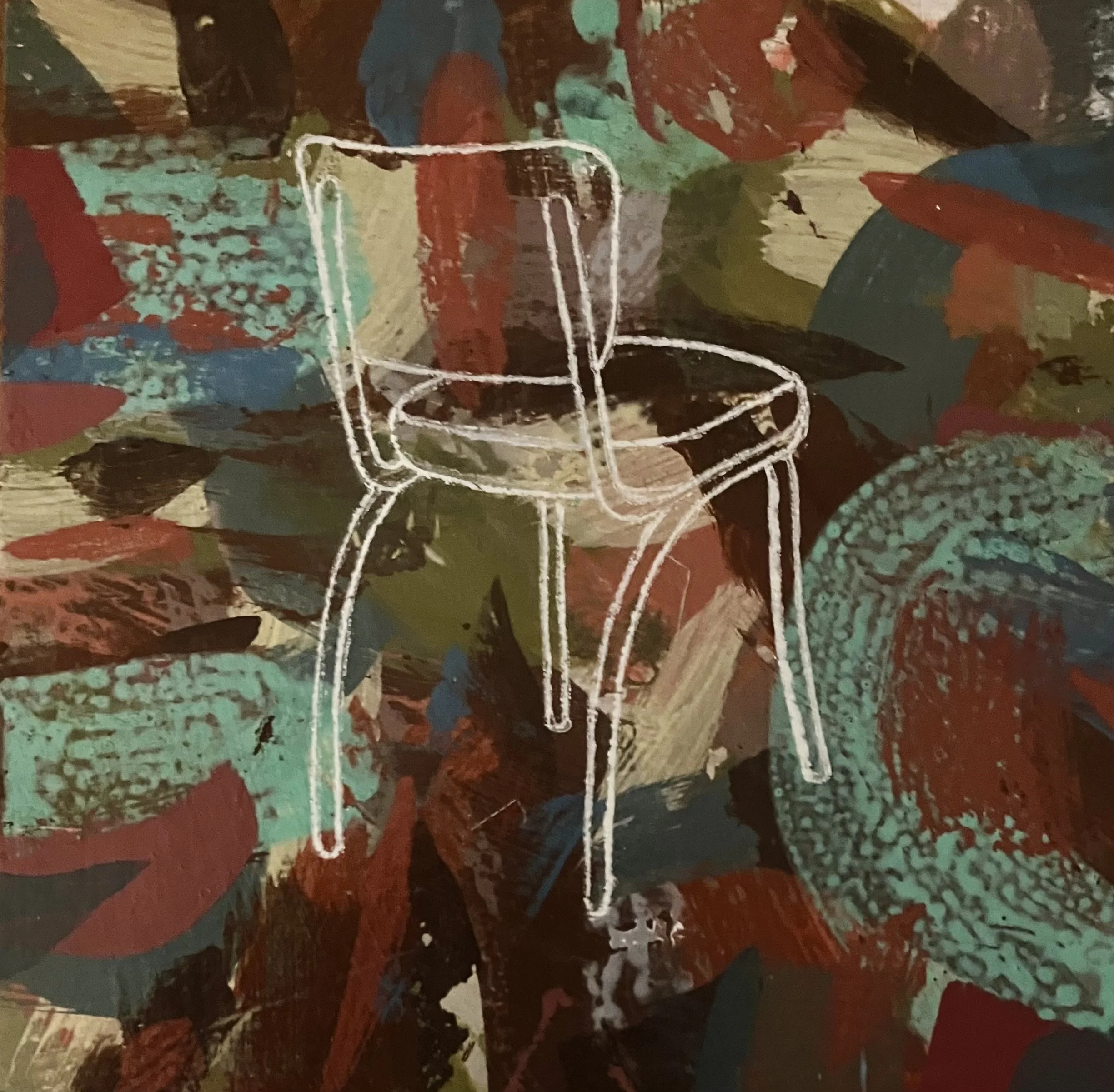  "Distilled Life 41", 2024, acrylic on art board, 15 x 15cm  price:&nbsp; $475.00 