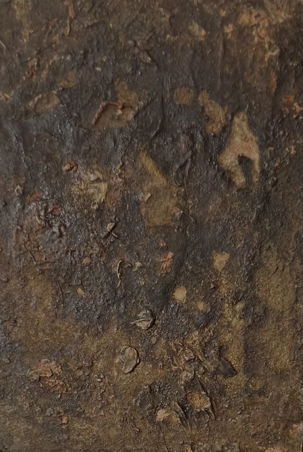 Untitled 14, circa 1958-65, mixed media on canvas, 17 x 14cm price: $350.00