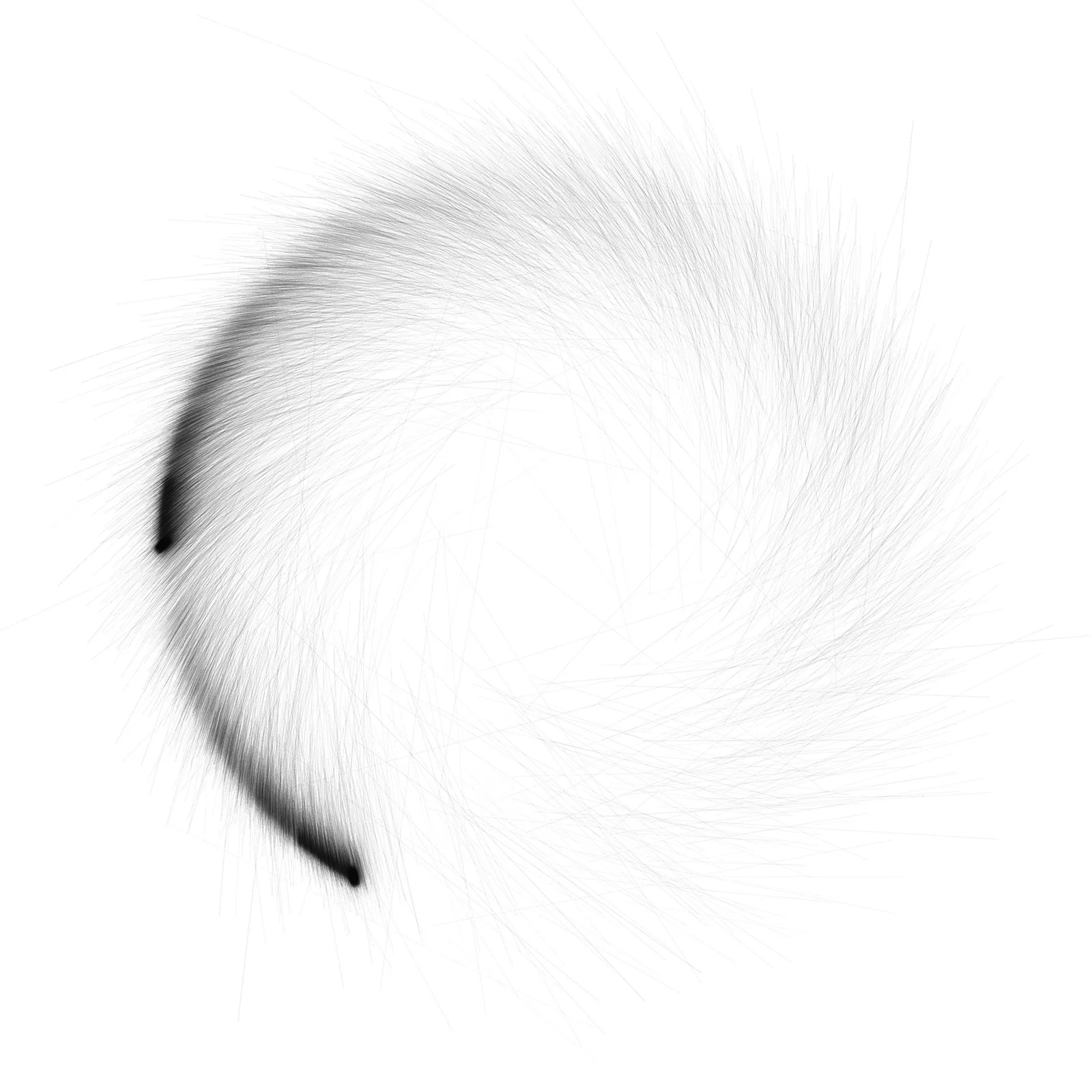 We hope things get longer - Variation, 2025, archival prints on cotton rag paper, 40x40cm paper size, ed. of 3 price: $550.00 unframed, $625.00 framed
