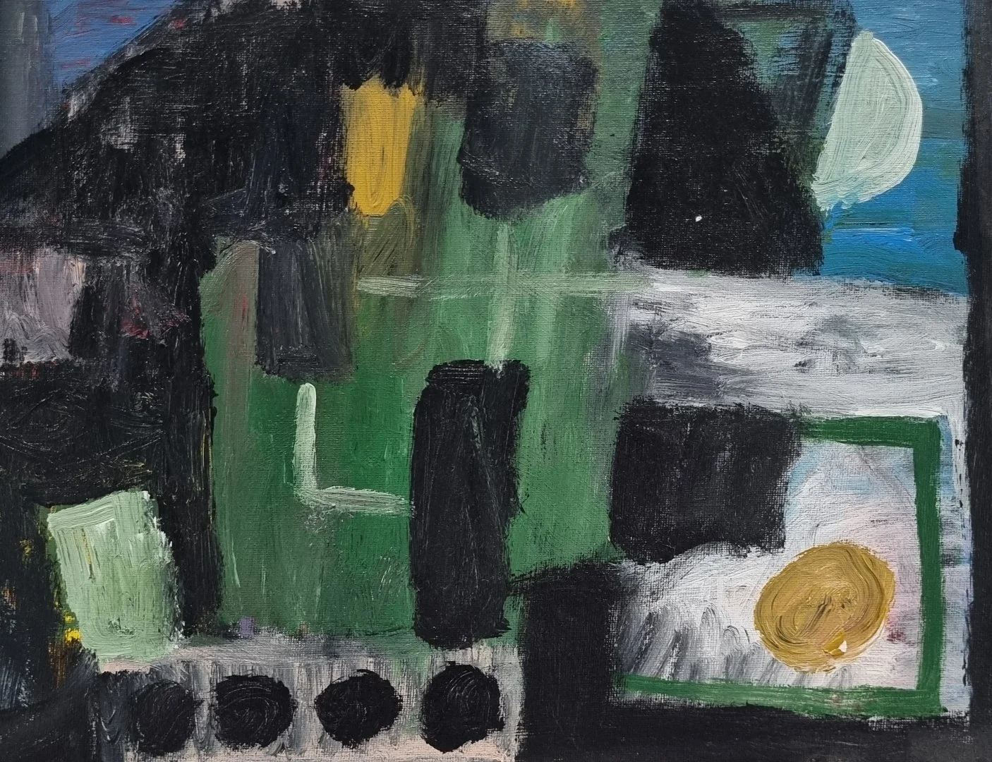  Untitled No. 9, (Abstrakt Joe Series), 2023-25, acrylic on canvas, 30 x 50cm ( approx.)  price:&nbsp; LUCKY DIP 