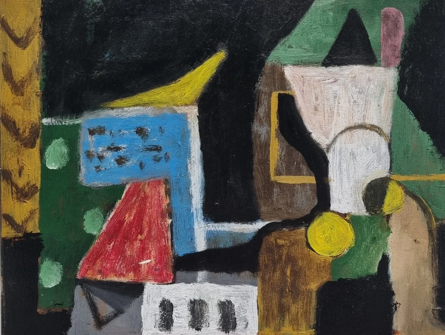  Untitled No. 11, (Abstrakt Joe Series), 2023-25, acrylic on canvas, 30 x 50cm ( approx.)  price:&nbsp; LUCKY DIP 