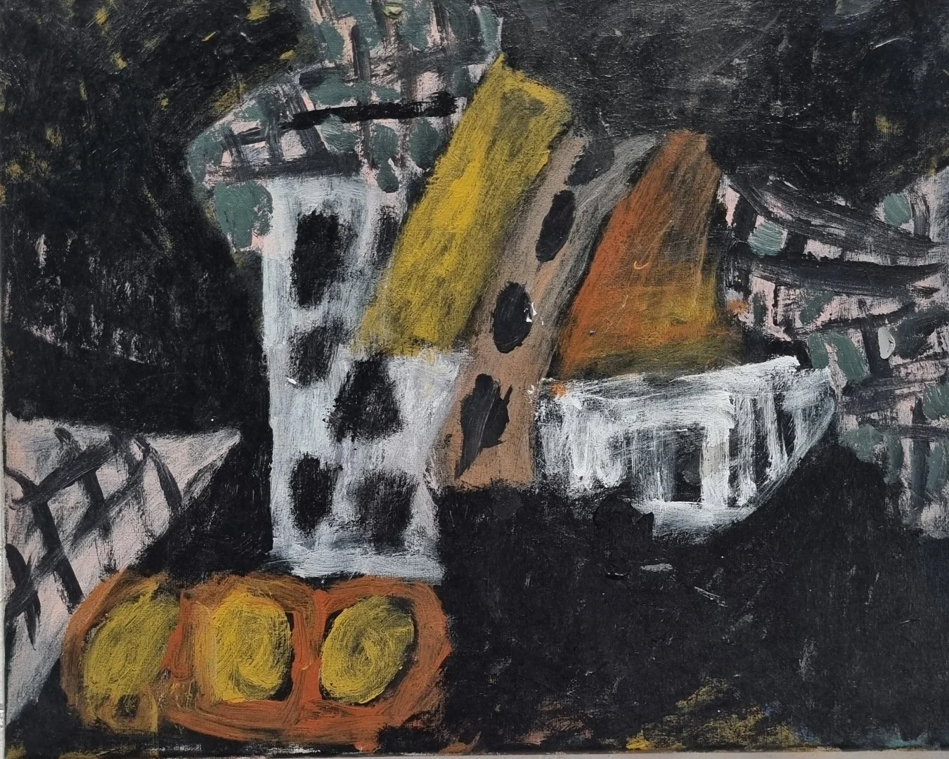  Untitled No. 19, (Abstrakt Joe Series), 2023-25, acrylic on canvas, 30 x 50cm ( approx.)  price:&nbsp; LUCKY DIP 