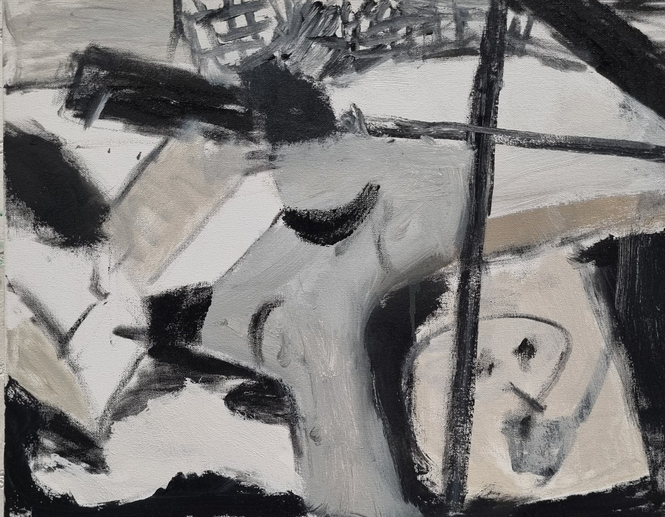  Untitled No. 8, (Abstrakt Joe Series), 2023-25, acrylic on canvas, 30 x 50cm ( approx.)  price:&nbsp; LUCKY DIP 