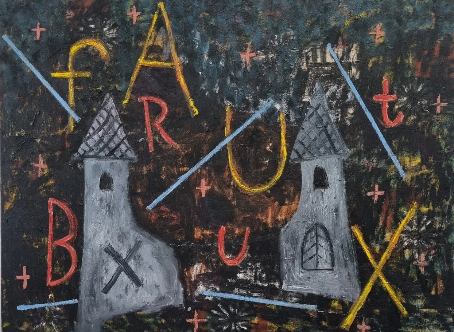  Faux Brut, 2023, acrylic on canvas, 90 x 120cm  price:&nbsp; $2,200.00 