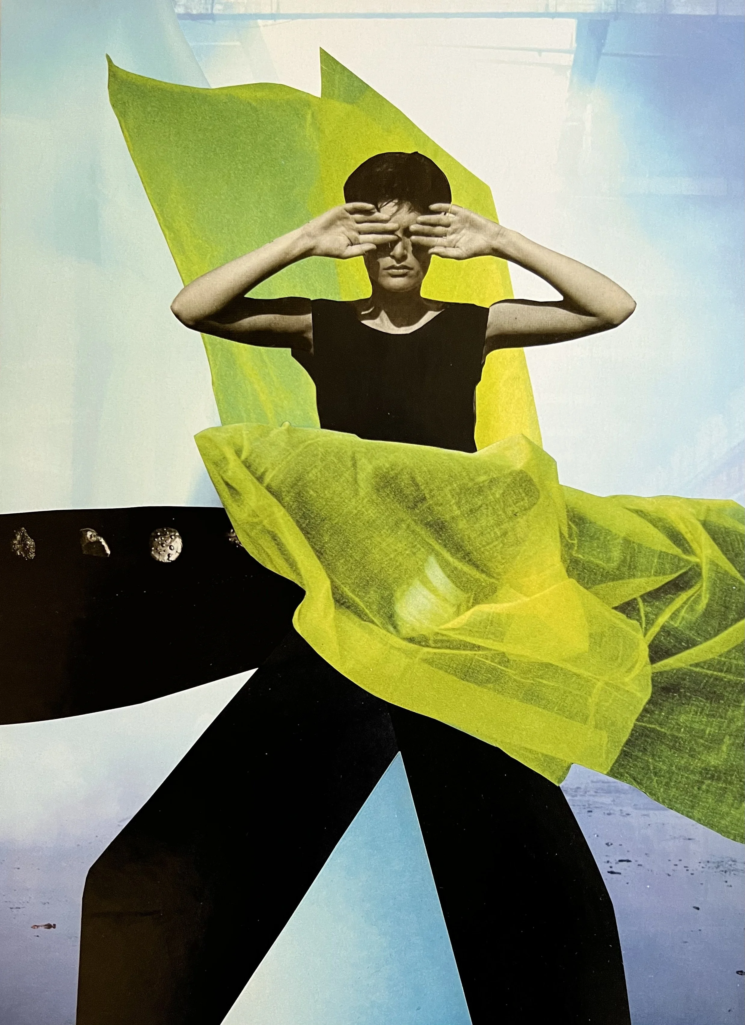  Possibilities are always endless, 2025, collage, recycled magazine paper on archival&nbsp;art&nbsp;board, 420mm x 297mm framed   price:&nbsp; $585.00 