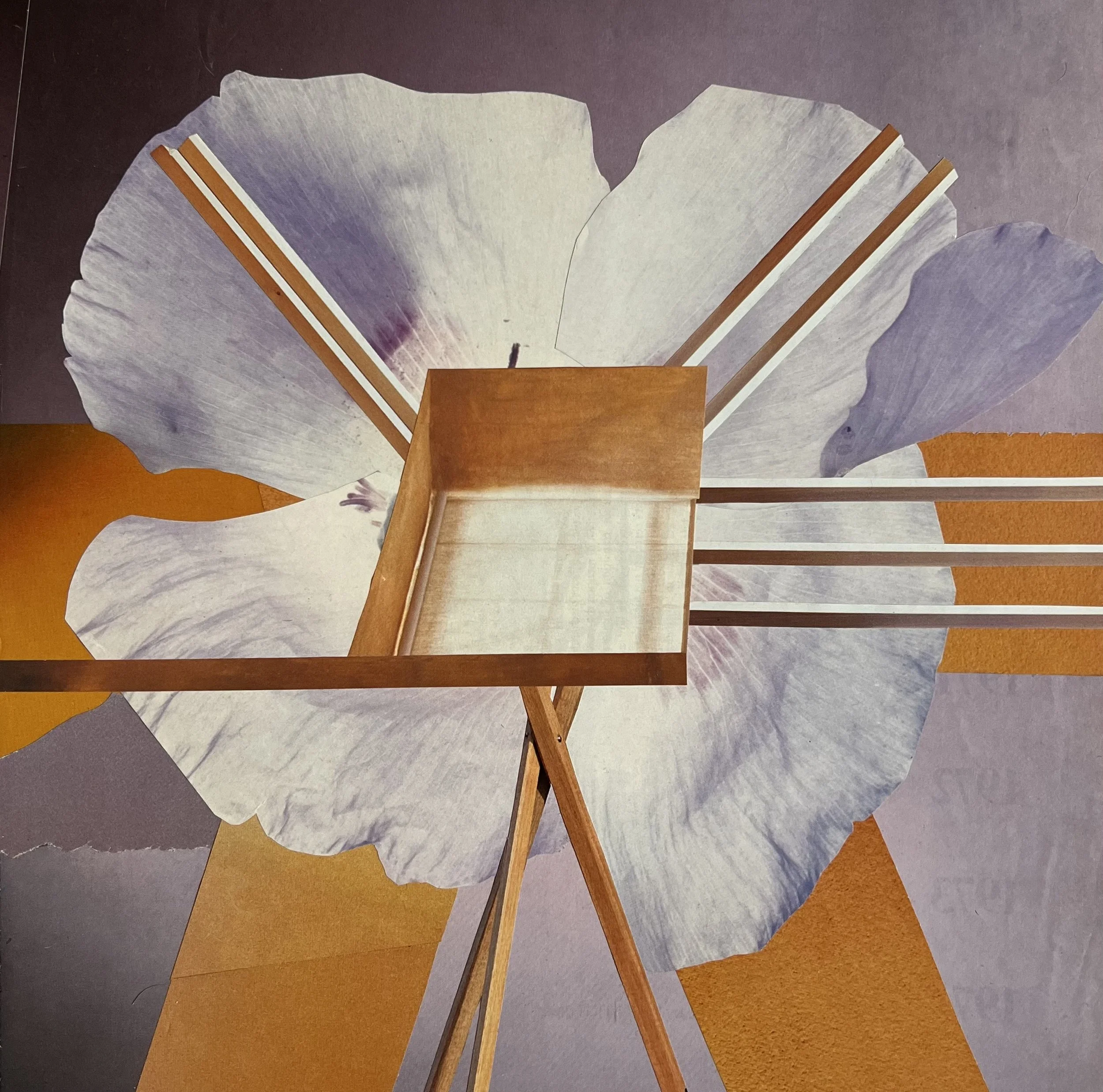  Keep the windmills blowing, 2025, collage, recycled magazine paper on archival&nbsp;art&nbsp;board, 400mm x 400mm framed   price:&nbsp; $660.00 