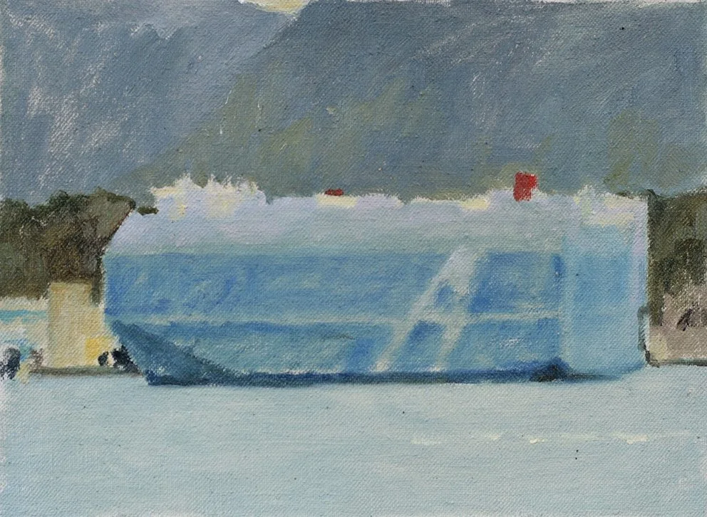  Positive Leader, 2025, oil on linen, 23 × 30cm  price:   