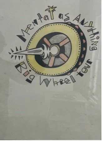  Big Wheel Tour by Chris O’Doherty, screenprint with poster inks on paper, 60 x 45cm framed   price: $450.00 