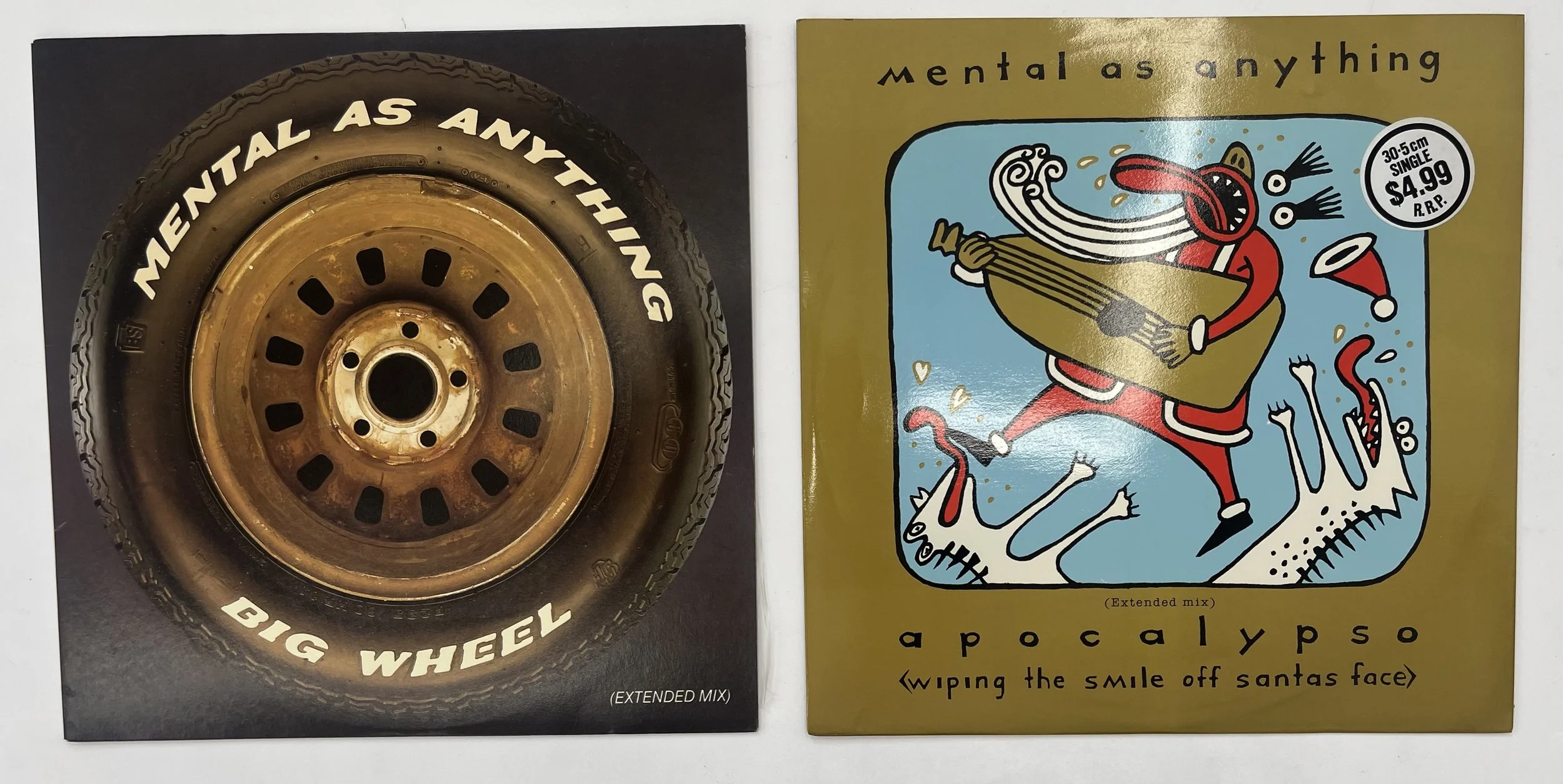  12” vinyl picture sleeve, extended play single vinyl records. Never been played, mint condition. Regular Records  Price:&nbsp; $40.00 each 