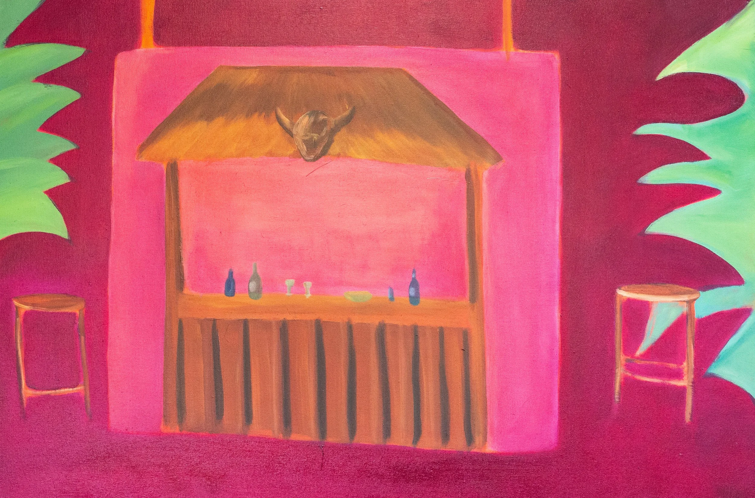  Marty’s Bar, 2026, oil on canvas, 60 X 90 cm&nbsp;   price:&nbsp; $875.00 