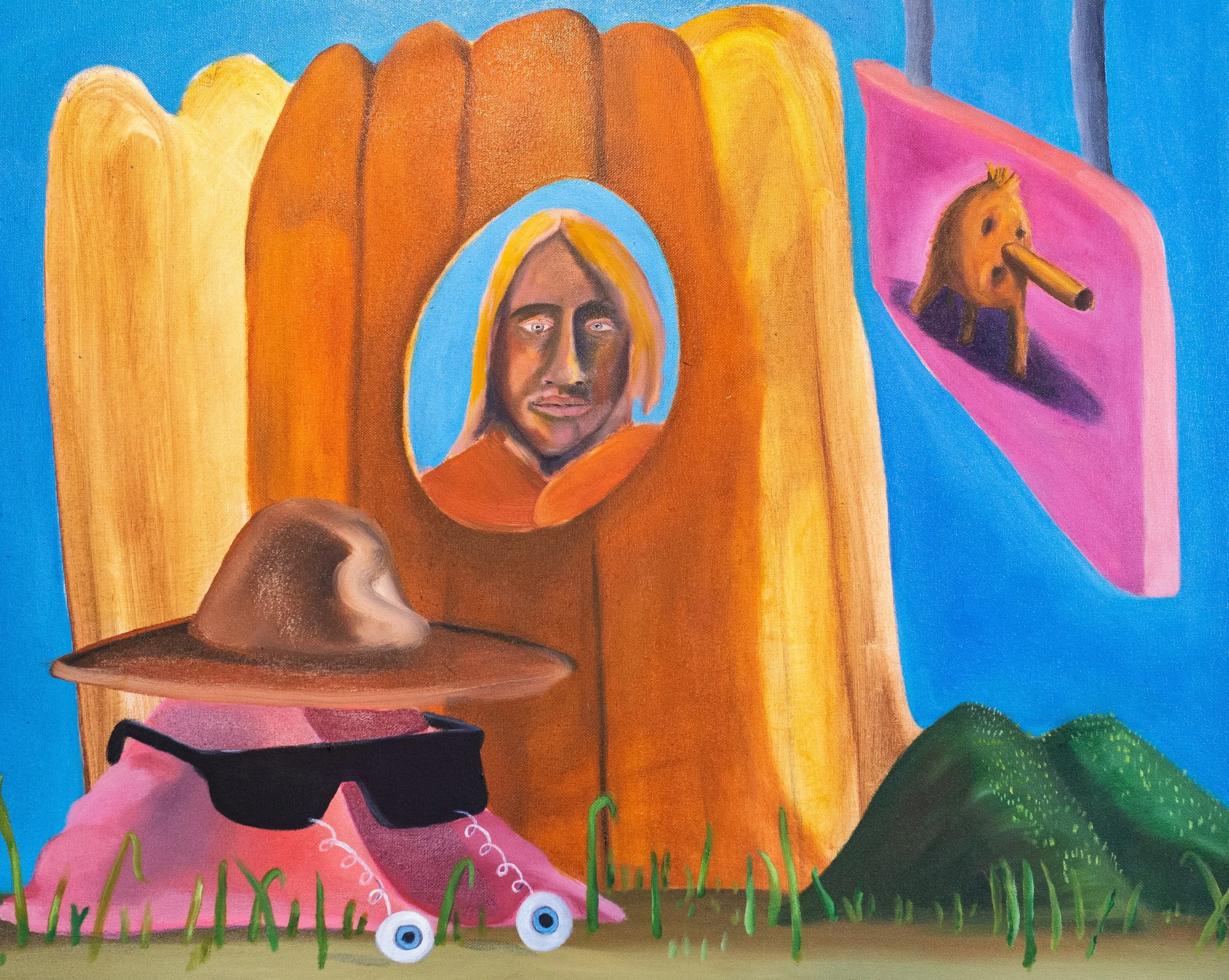  Heart Throbs, 2026, oil on canvas, 60 x 75 cm   price:&nbsp; $850.00 