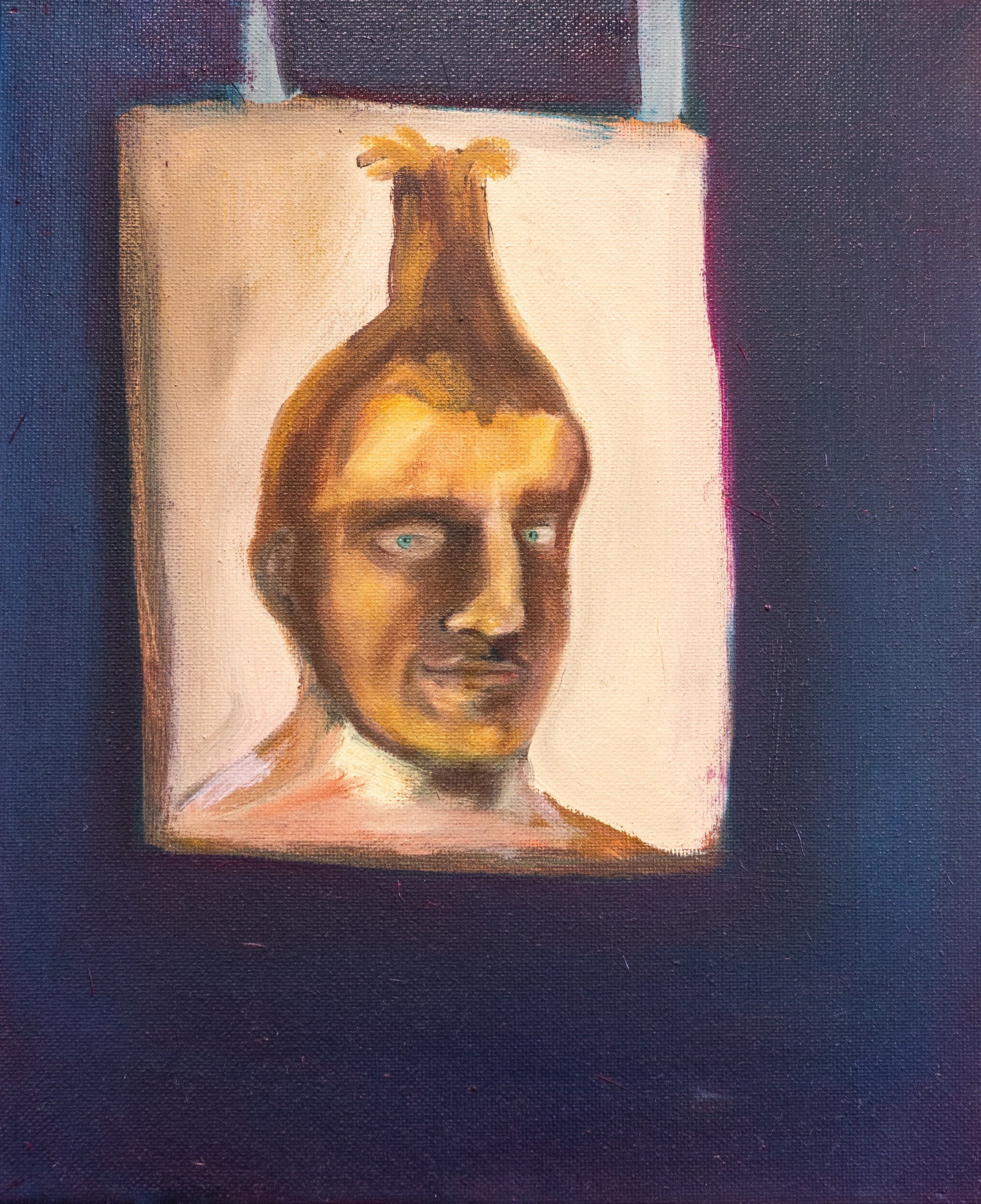  Volcano Hair, 2026, oil on canvas, 30 x 25 cm&nbsp;   price: $475.00 