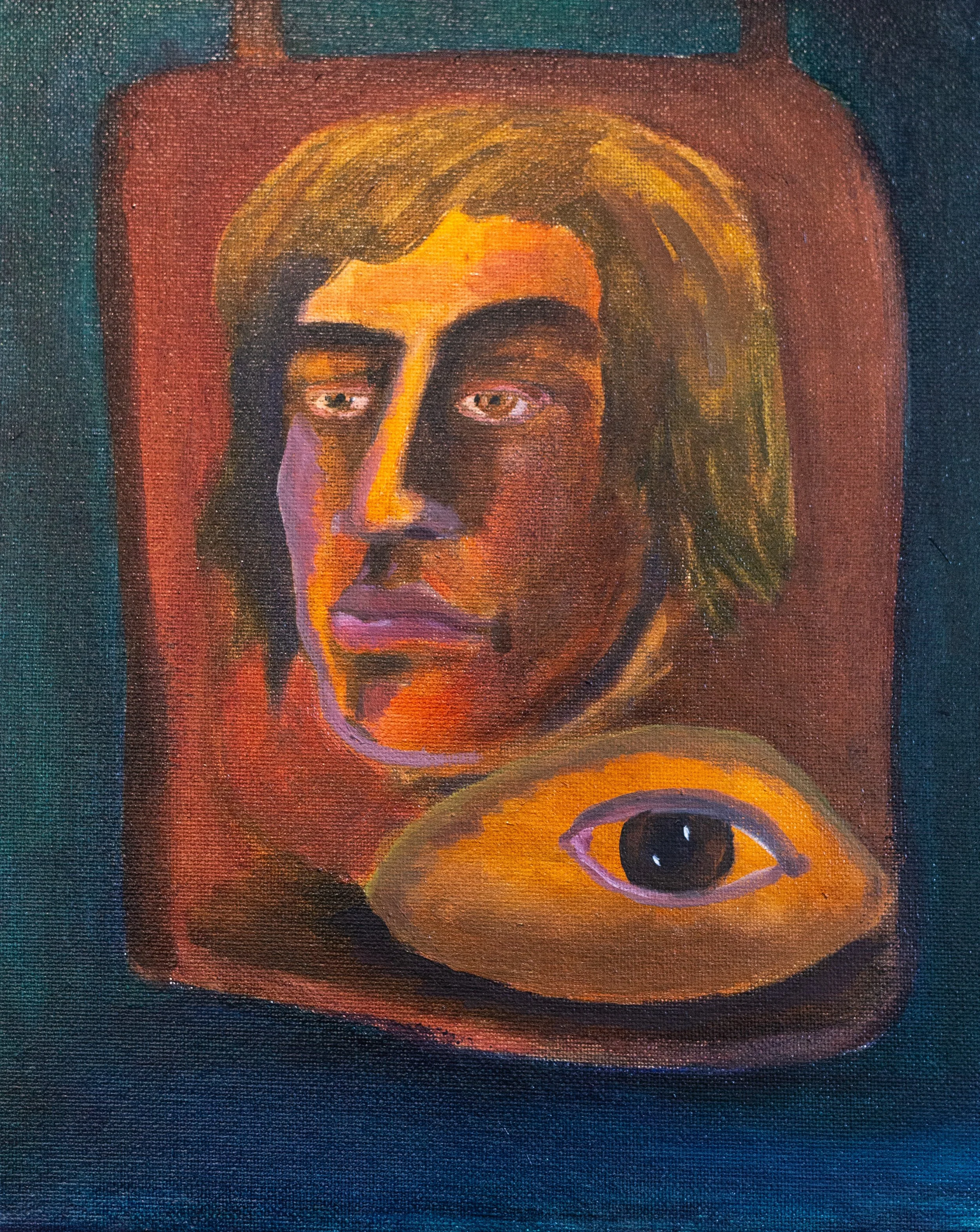  Lemon Relations, 2026, oil on canvas, 30 x 25 cm&nbsp;   price:&nbsp; $475.00 