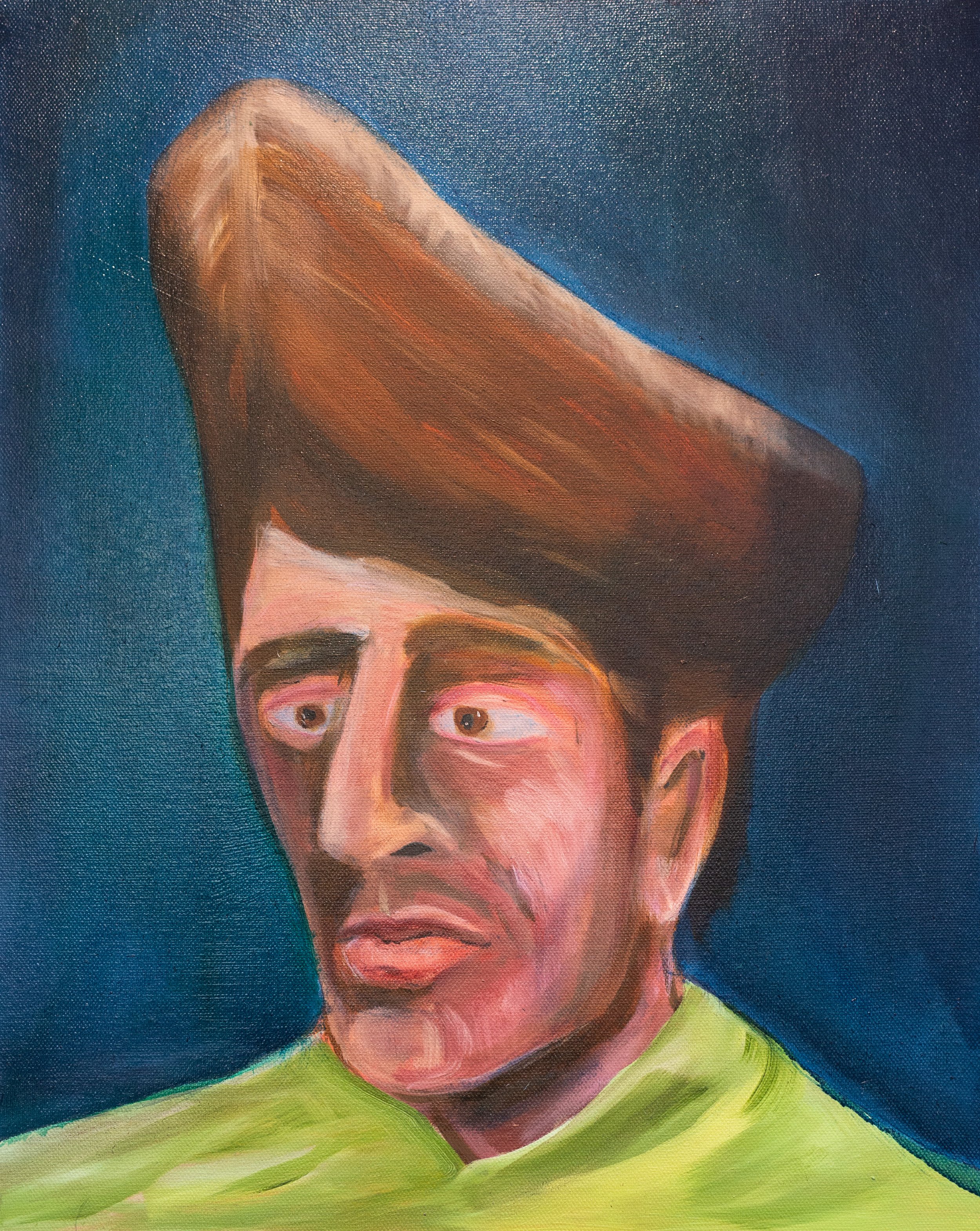  Boat Hair, 2026, oil on canvas, 50 x 40 cm   price:&nbsp; $600.00 
