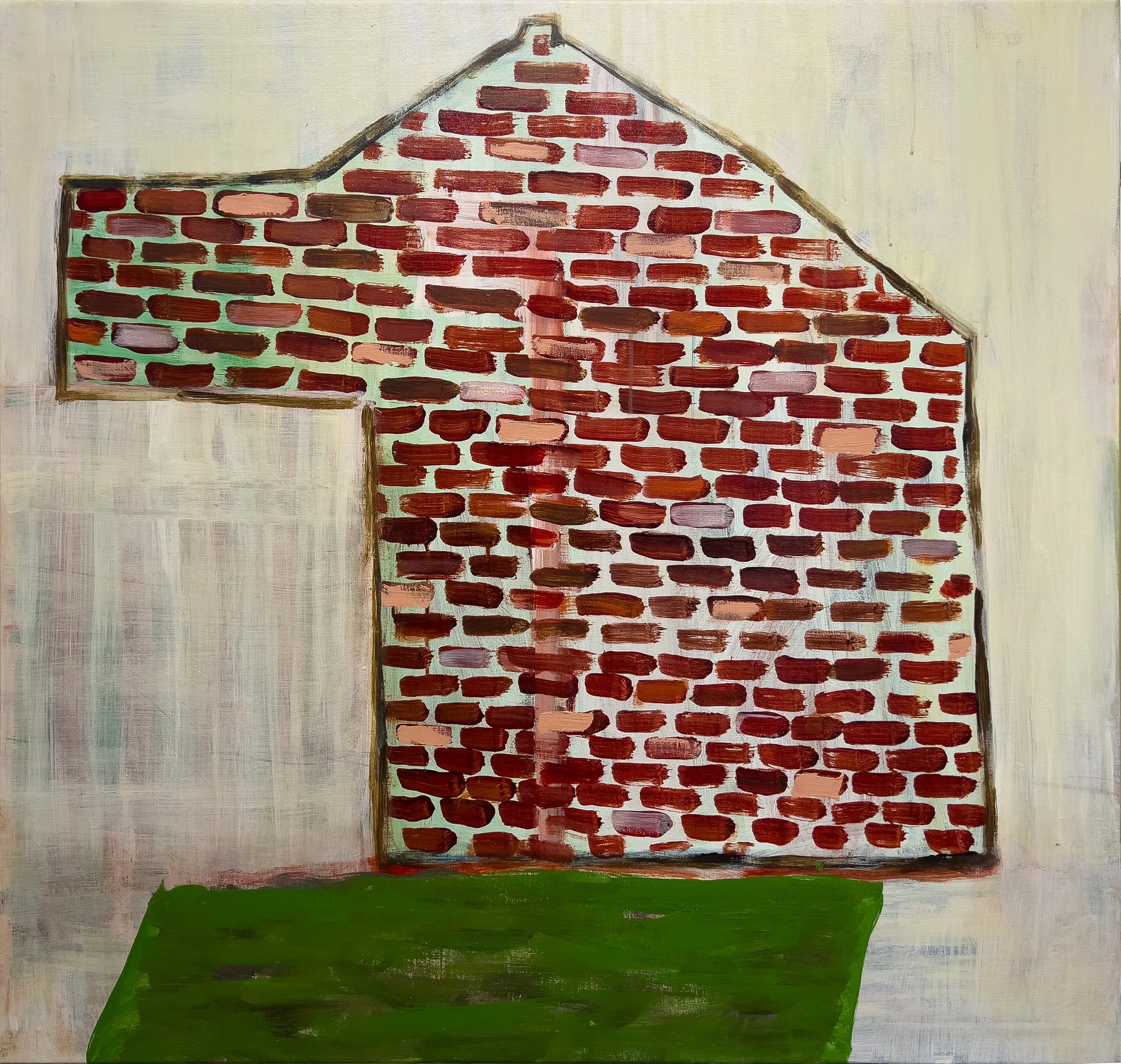  Double brick 2, 2026, acrylic on canvas, 91 x 96cm&nbsp;   price:&nbsp; $1,750.00 