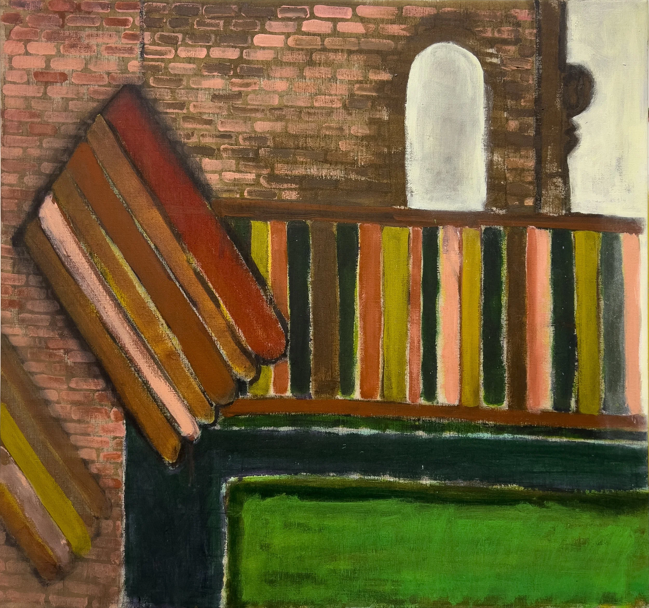  Drop awning, 2026, acrylic on canvas, 96 x 91cm&nbsp;   price:&nbsp; $1,750.00 