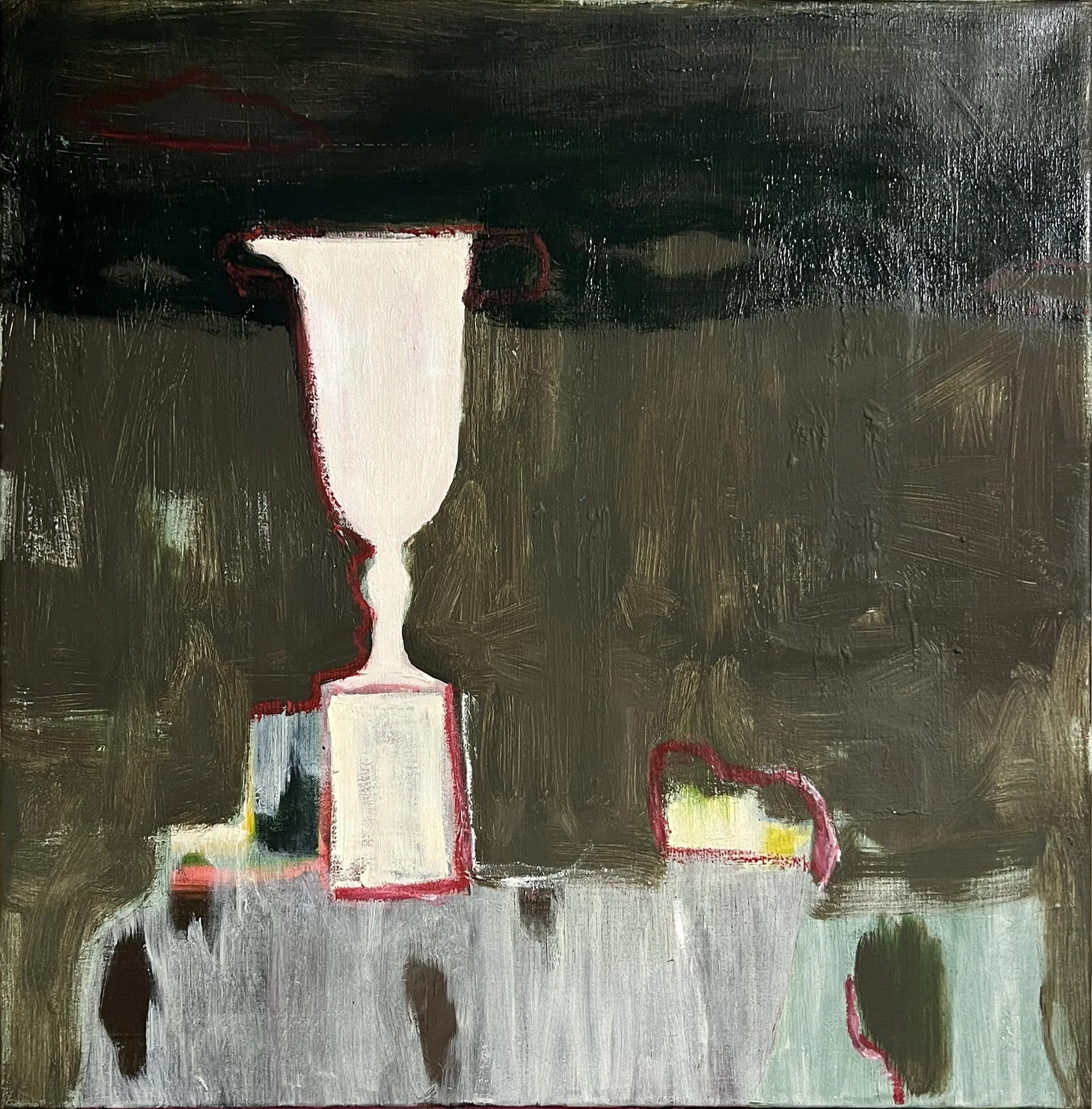  Versailles, 2026, oil on canvas, 65 x 65cm&nbsp;   price: $950.00 