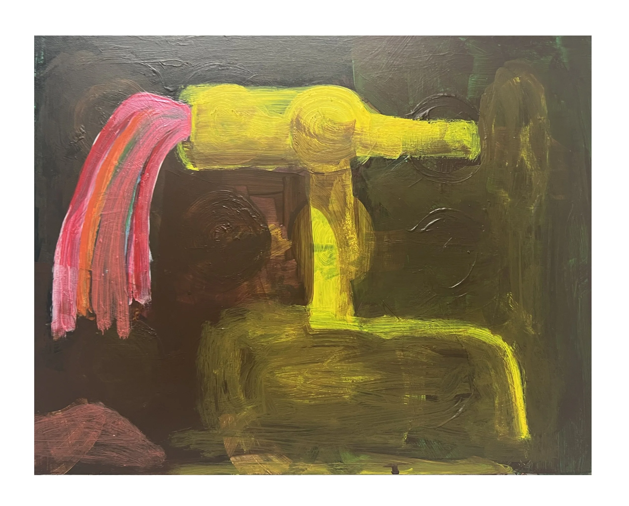  Pump, 2026, acrylic on panel, 35 x 45cm&nbsp;   price:  $575.00 