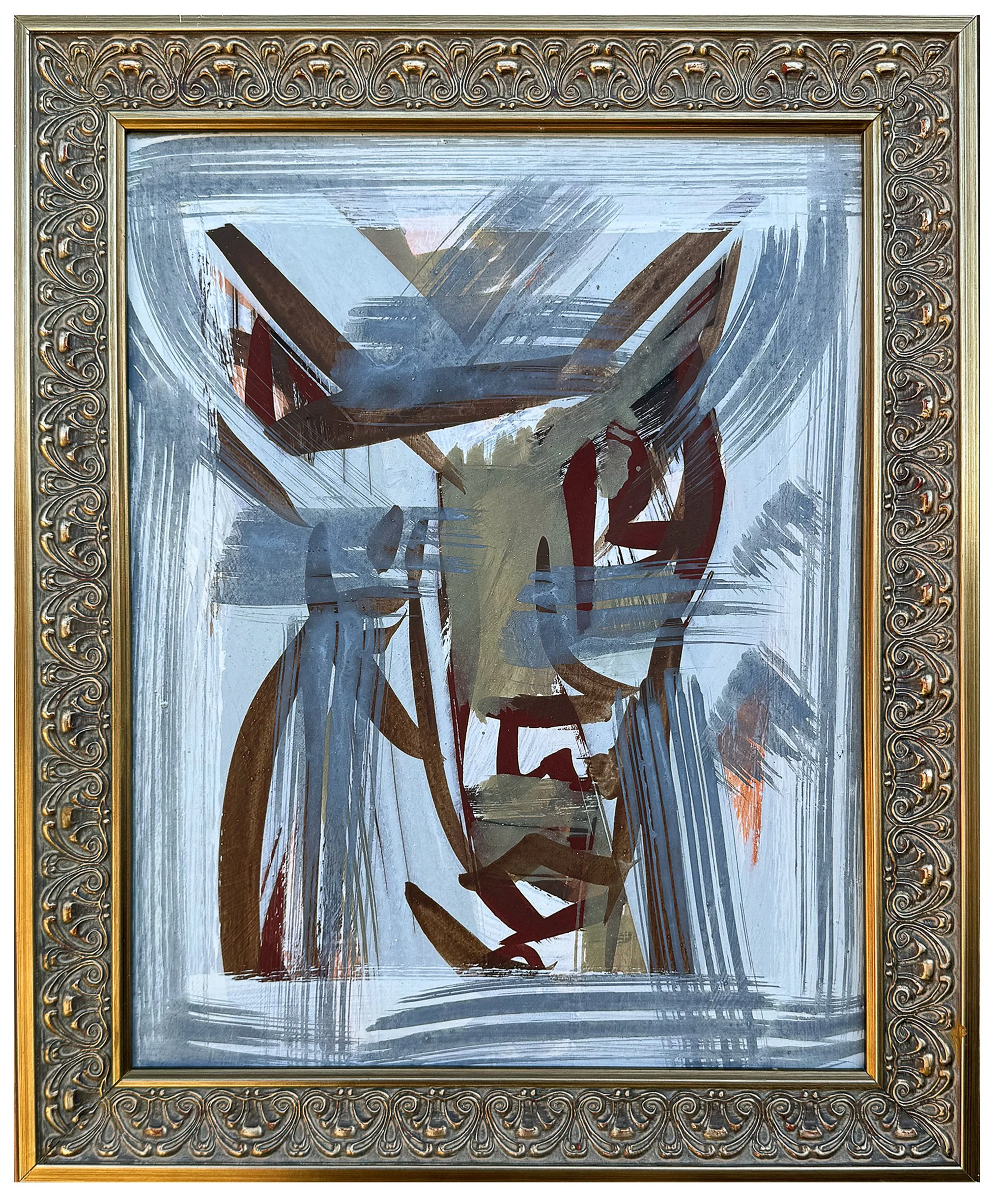  Good Dog, 2026 pigment and binder on primed board, 46cm x 38cm  price $620.00 