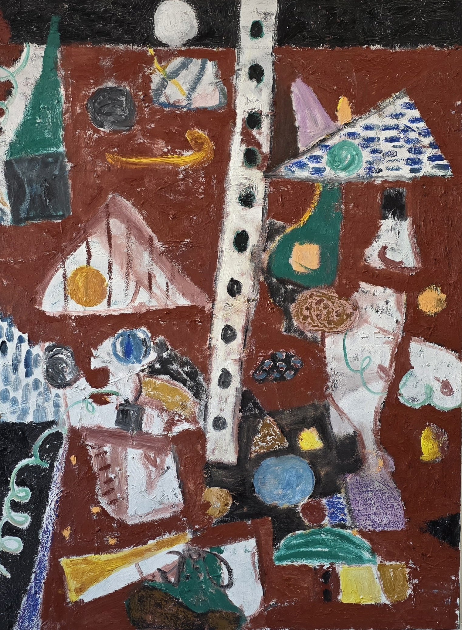  Red table, 20926, acrylic on canvas, 120 x 90cm   price:&nbsp; $2,500.00 