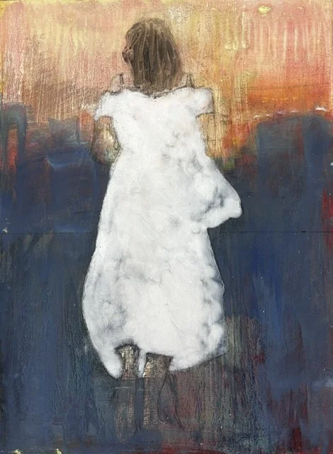  Approach 1, 2026, oil on board, 40 x 30cm&nbsp;   price:&nbsp; $1,400.00 