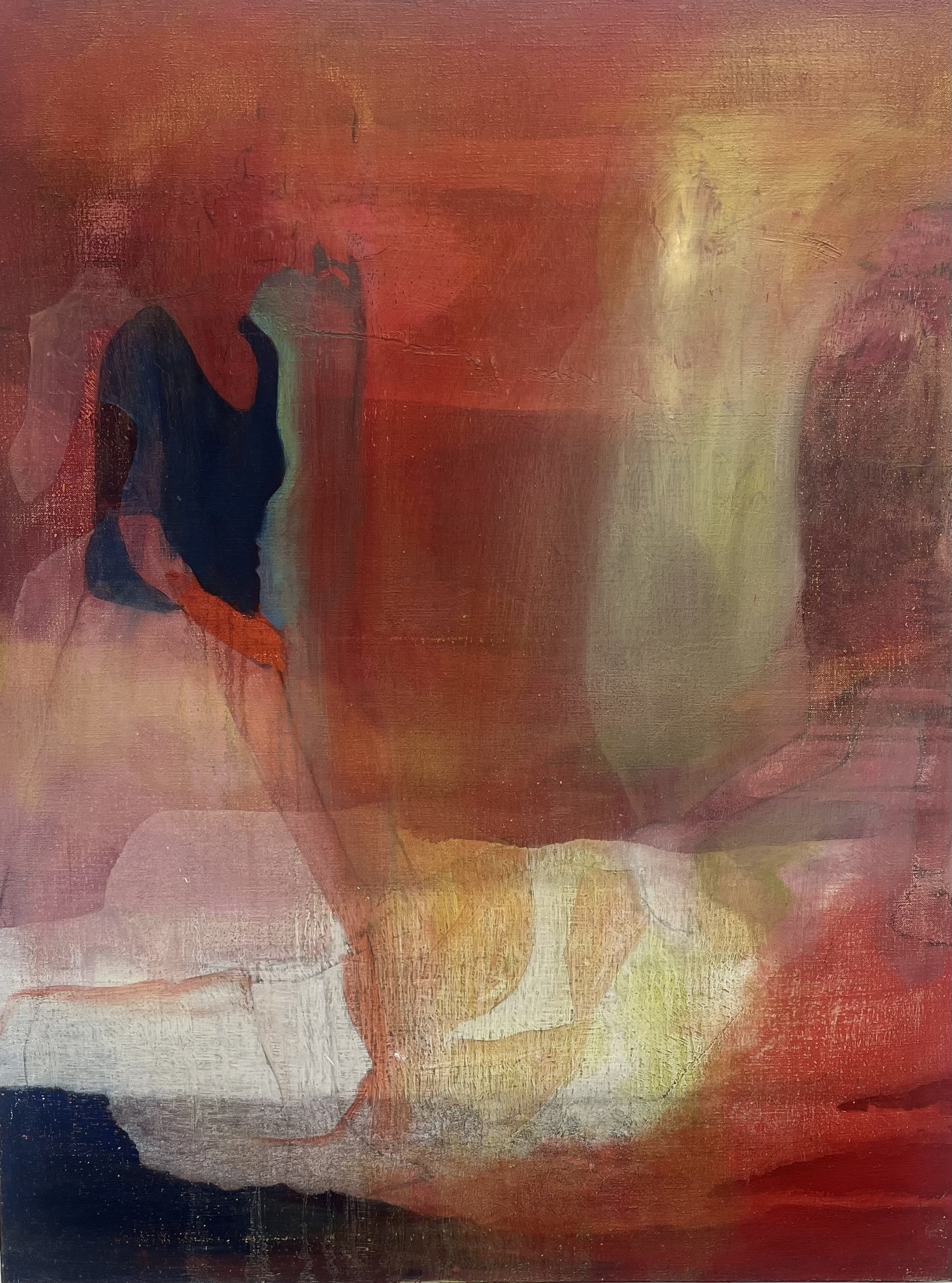  Street Sketch 1, 2026, oil on canvas, 98 × 56cm    price:  $3,200.00 