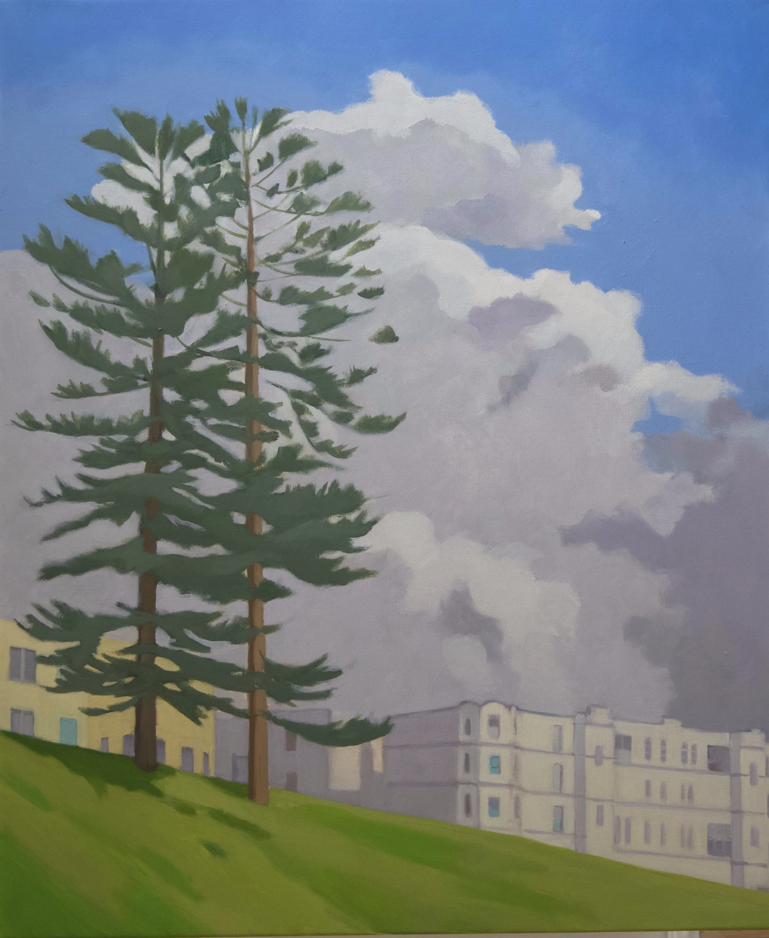  Campbell Parade, 2025, oil on linen, 76 x 61cm&nbsp;   price: $3,000.00 