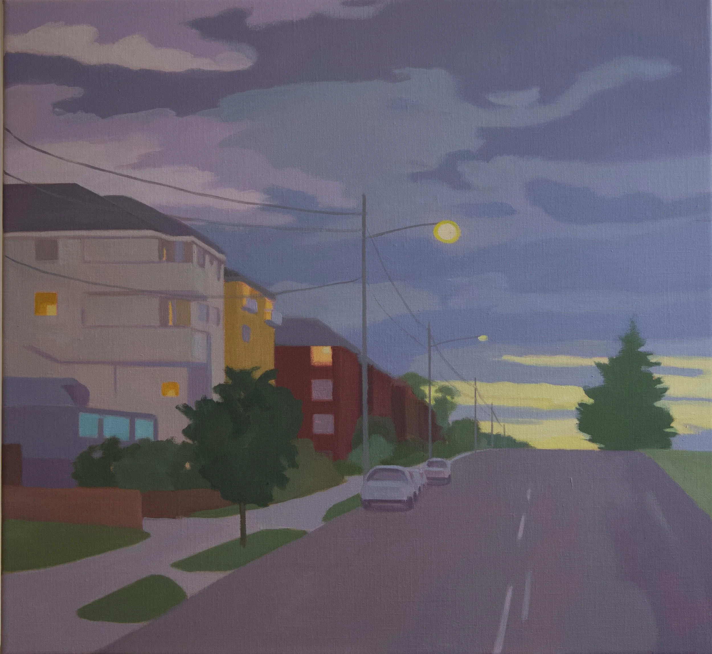  Boundary St, 2026. oil on linen, 61 x 61cm   price:&nbsp; $2,700.00 