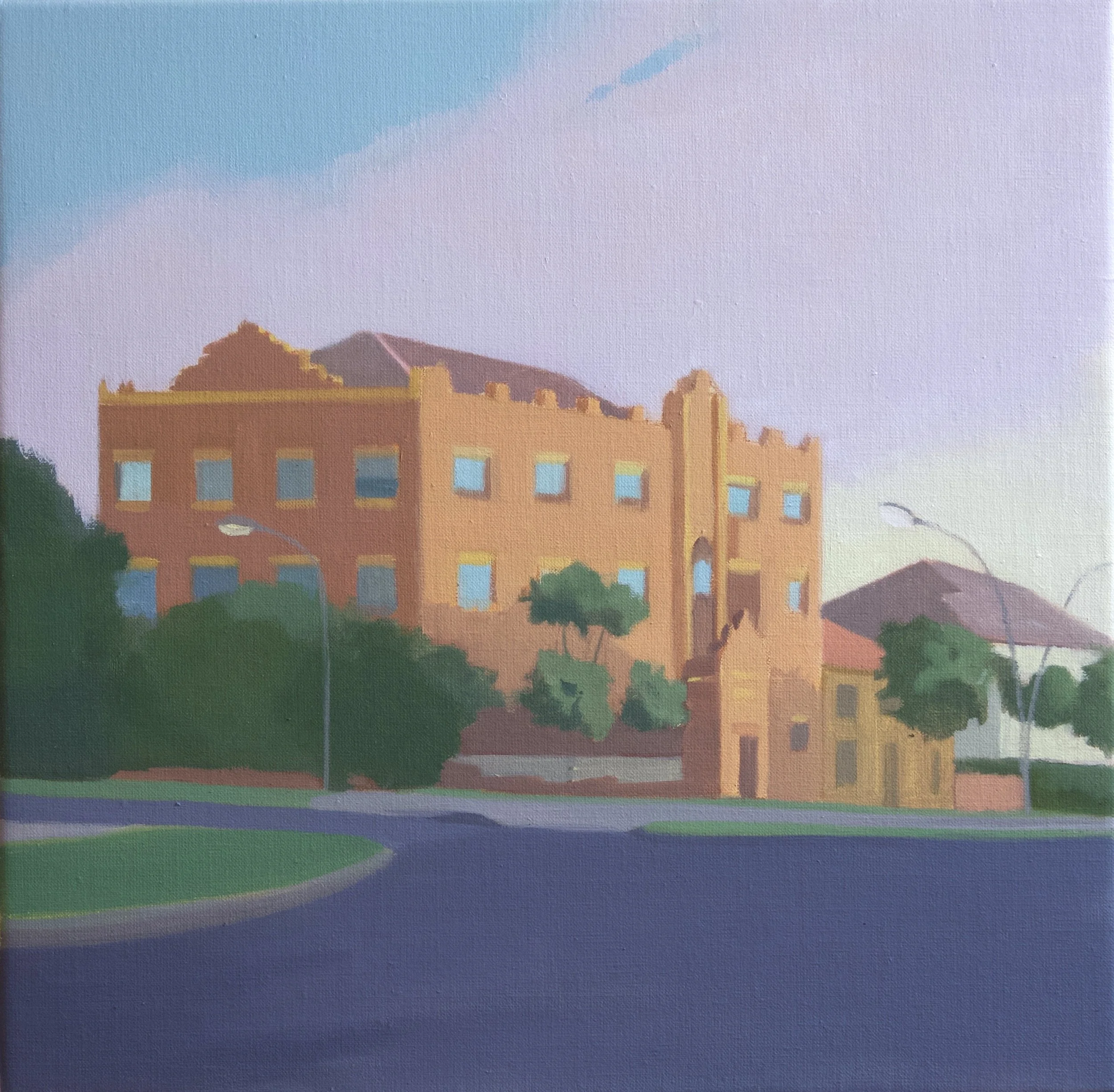  Brighton Boulevarde, 2026, oil on linen, 41 x 41cm   price:&nbsp; $2,000.00 