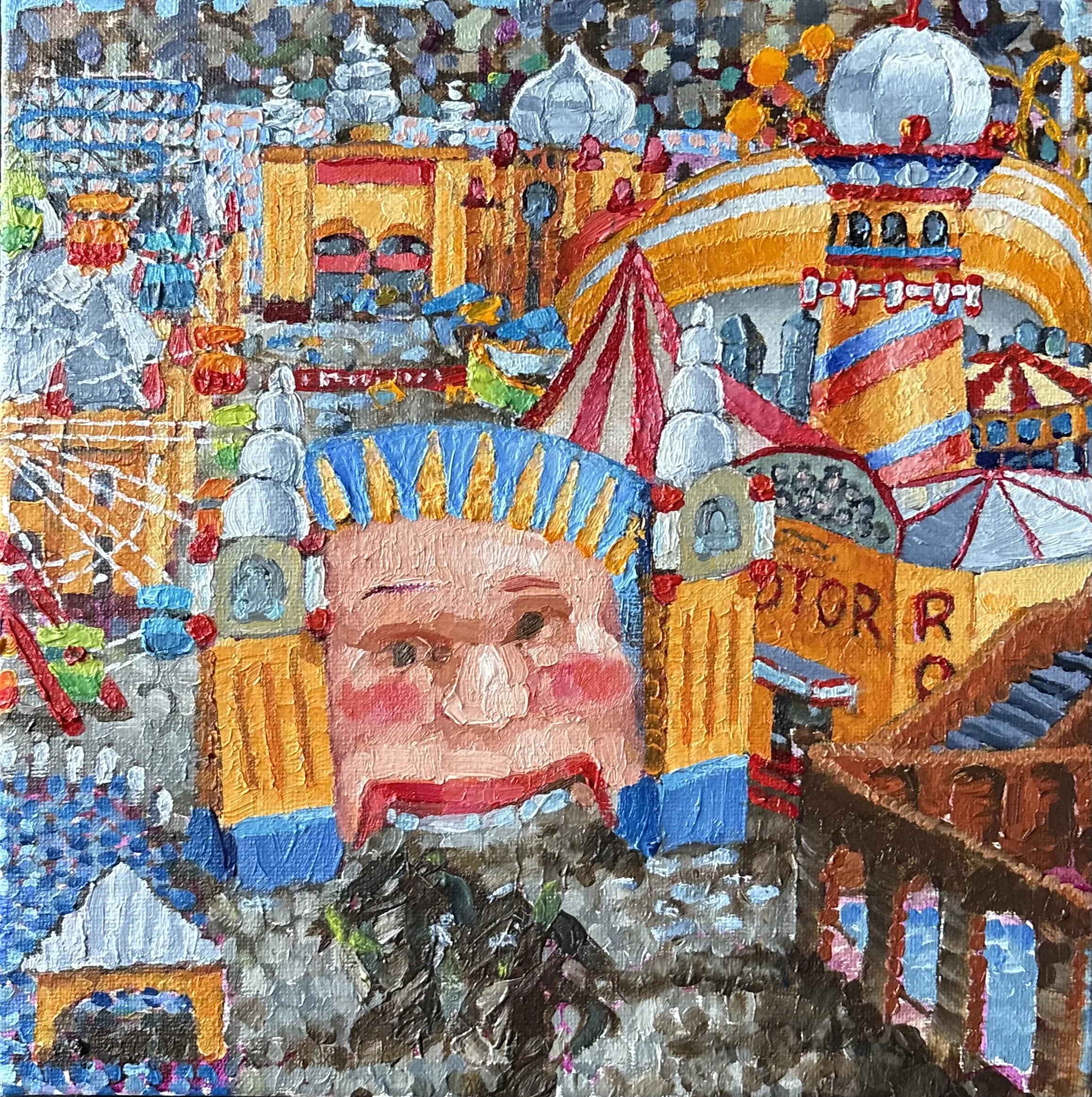  Whole Park, oil on canvas, 25 x 25 cm&nbsp;   price:&nbsp; $1,200.00 