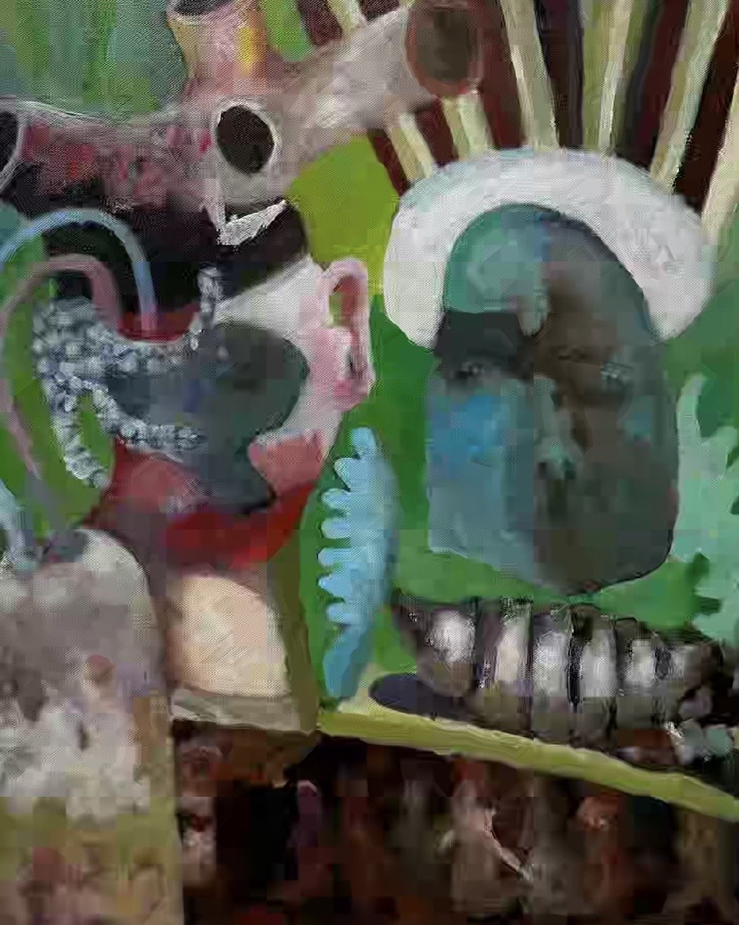  Deceptors Receptors 3, 2026, acrylic on canvas, 61 x 50.5cm&nbsp; &nbsp;&nbsp;&nbsp;&nbsp;&nbsp;&nbsp;&nbsp;&nbsp;   price:&nbsp; $850.00 