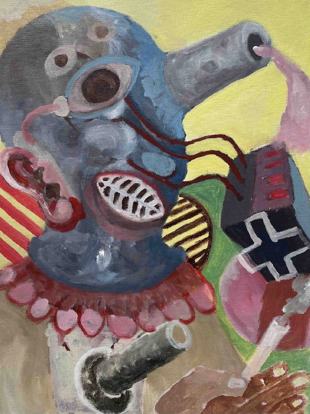  Head 1, 2026, acrylic on canvas, 51 x 40.5cm&nbsp; &nbsp;&nbsp;&nbsp;&nbsp;&nbsp;&nbsp;&nbsp;&nbsp;&nbsp;&nbsp;&nbsp;&nbsp;&nbsp;&nbsp;&nbsp;&nbsp;&nbsp;&nbsp;&nbsp;&nbsp;&nbsp;&nbsp;&nbsp;&nbsp;&nbsp;&nbsp;&nbsp;&nbsp;&nbsp;&nbsp;&nbsp;&nbsp;&nbsp;